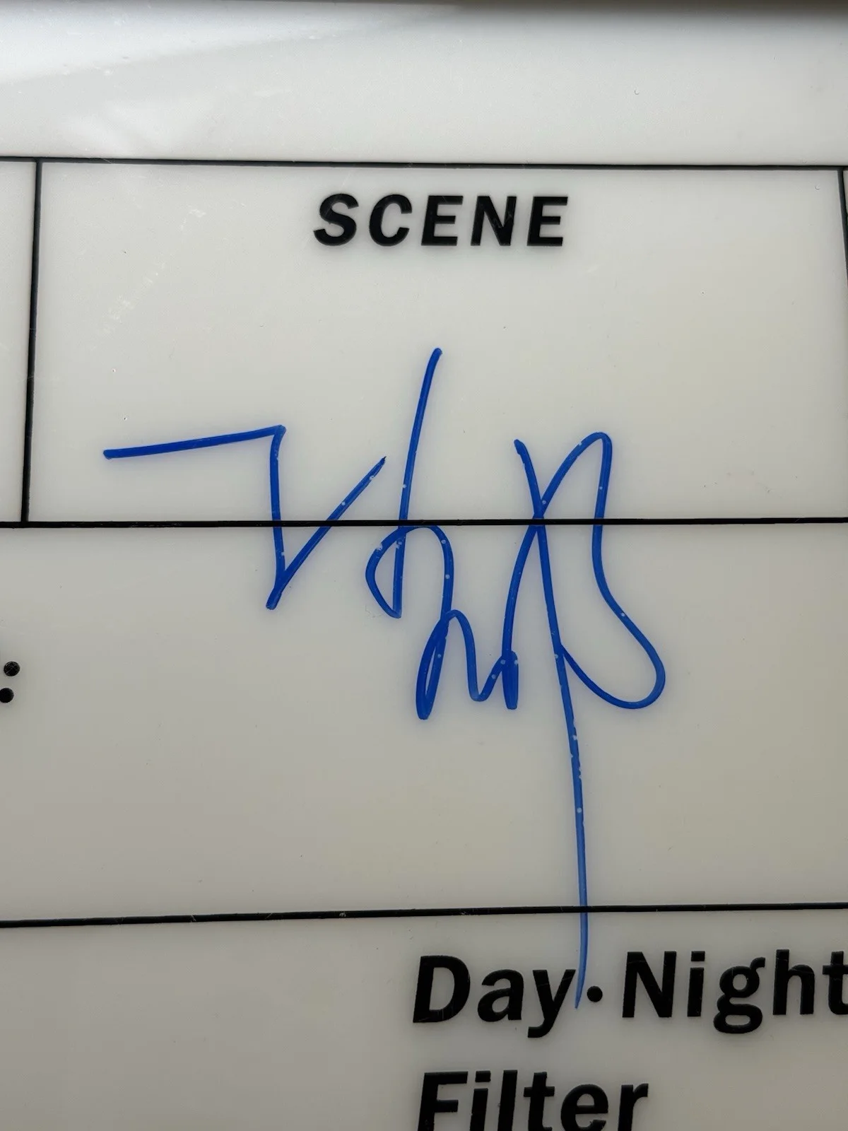 Park Chan-Wook — Park Chan-Wook Autograph Signed Directors Clapboard Beckett & PSA COA, изображение 3