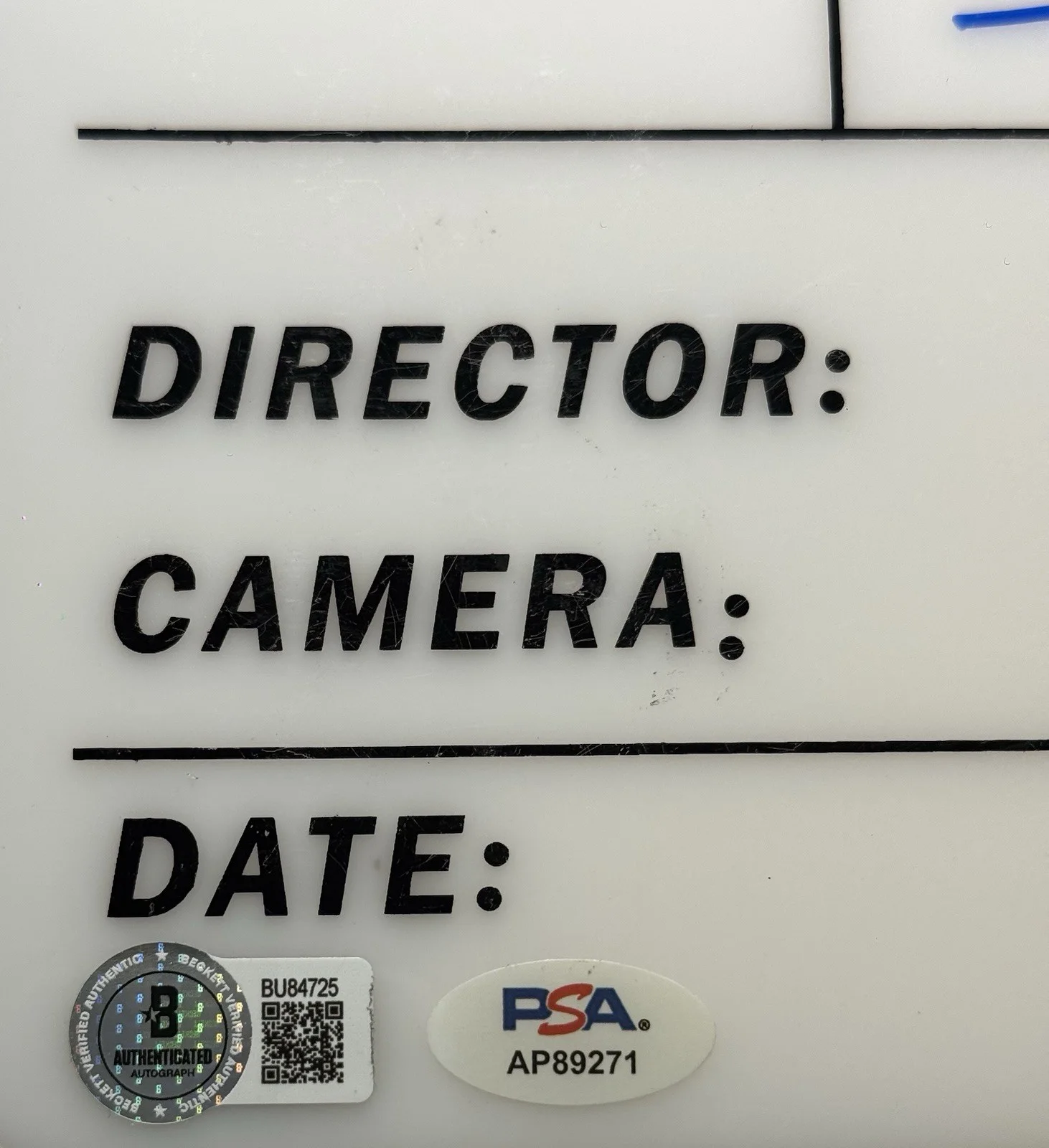 Park Chan-Wook — Park Chan-Wook Autograph Signed Directors Clapboard Beckett & PSA COA, изображение 4