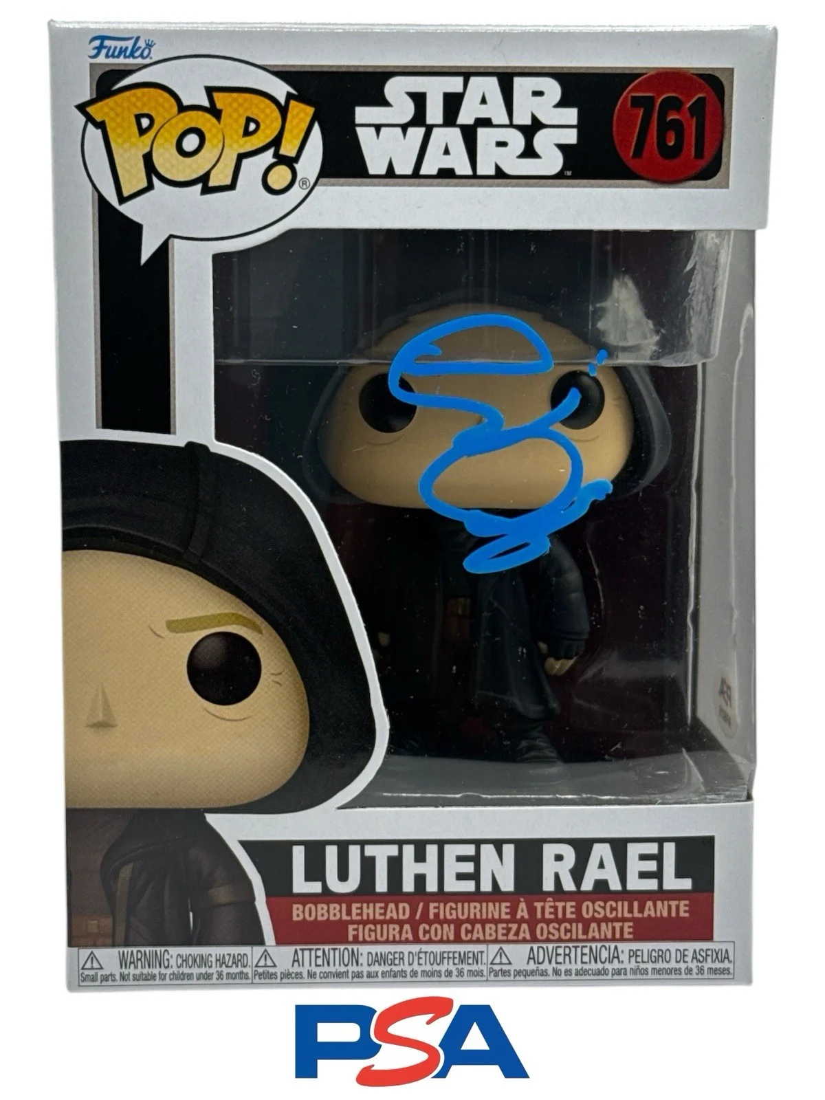 Stellan Skarsgard — Stellan Skarsgard Autograph Signed Star Wars Andor Luthen Rael Funko Pop PSA COA