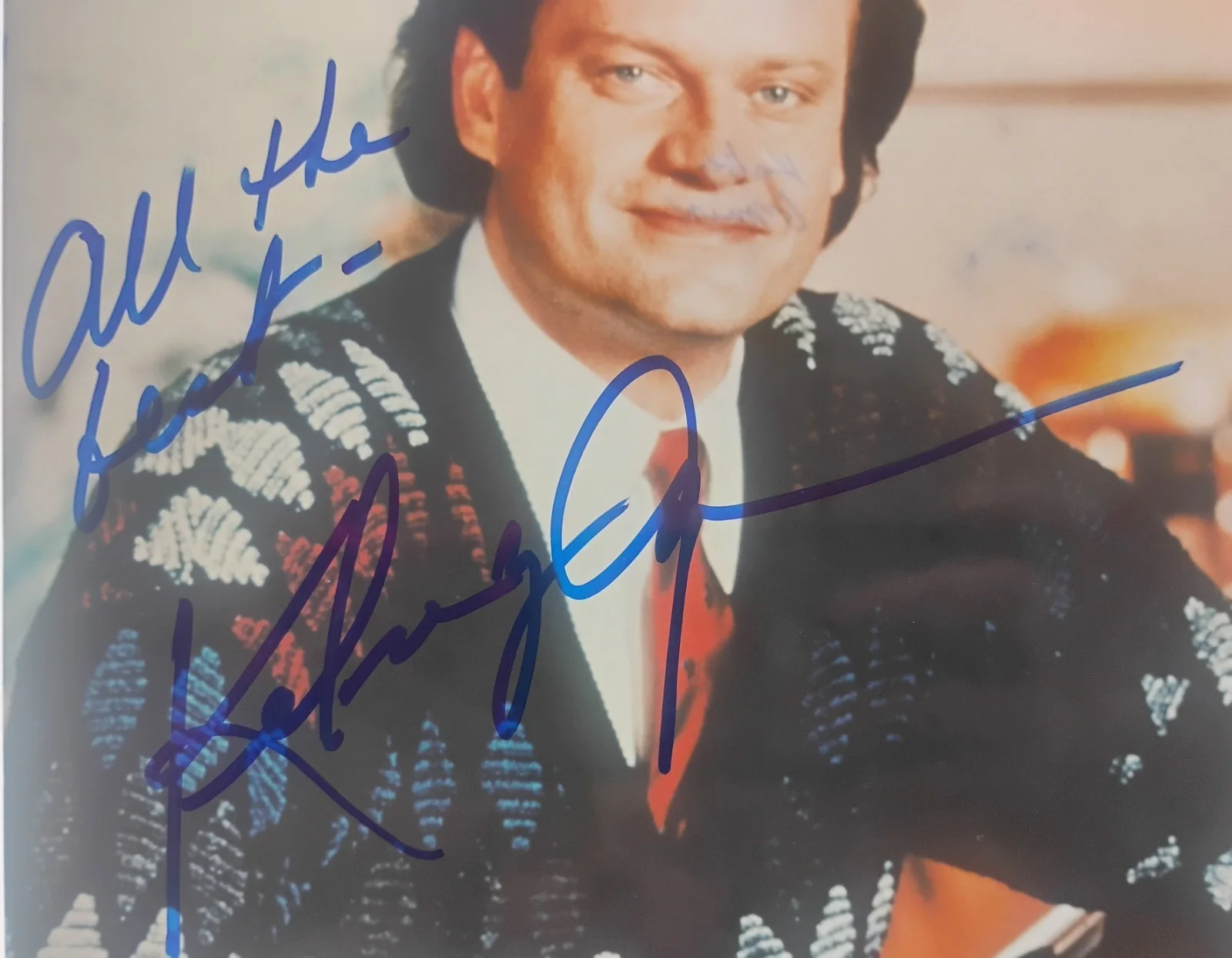 Kelsey Grammer Hand Signed 8x10 Photo PSA COA Frasier NO US TARIFFS, изображение 3