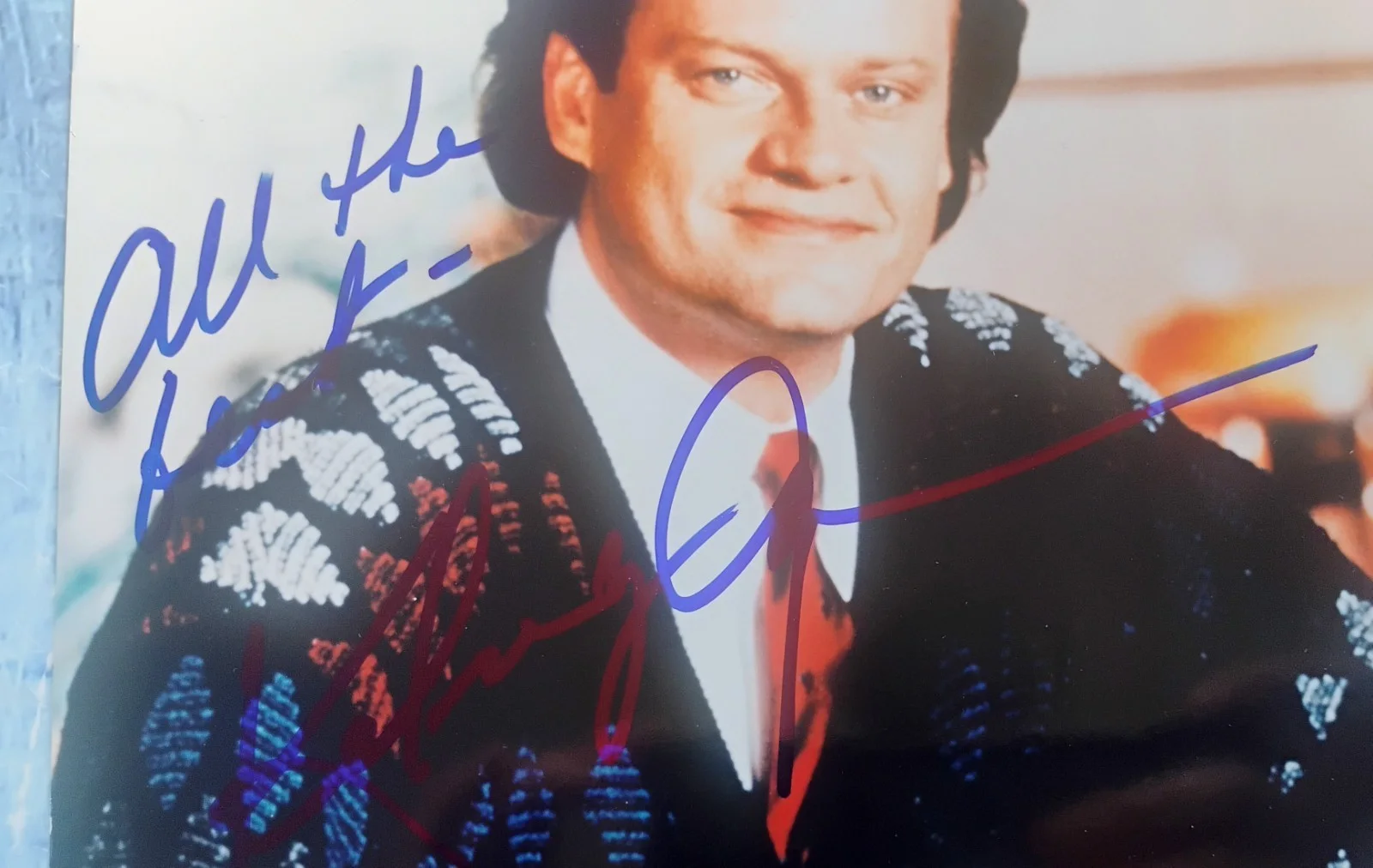 Kelsey Grammer Hand Signed 8x10 Photo PSA COA Frasier NO US TARIFFS, изображение 4