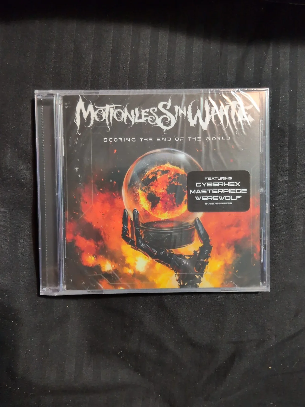 Motionless in White Scoring the End of the World CD Signed Booklet Autographed, image 2