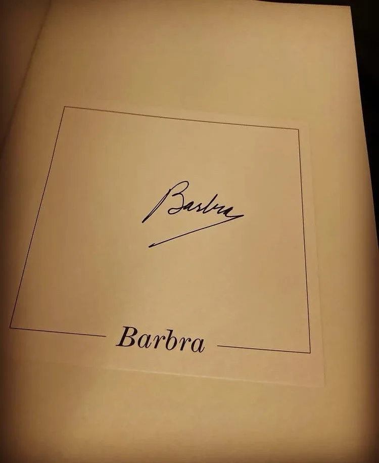 BARBRA STREISAND SIGNED AUTOGRAPHED 1ST ED BOOK MY NAME IS BARBRA, изображение 2