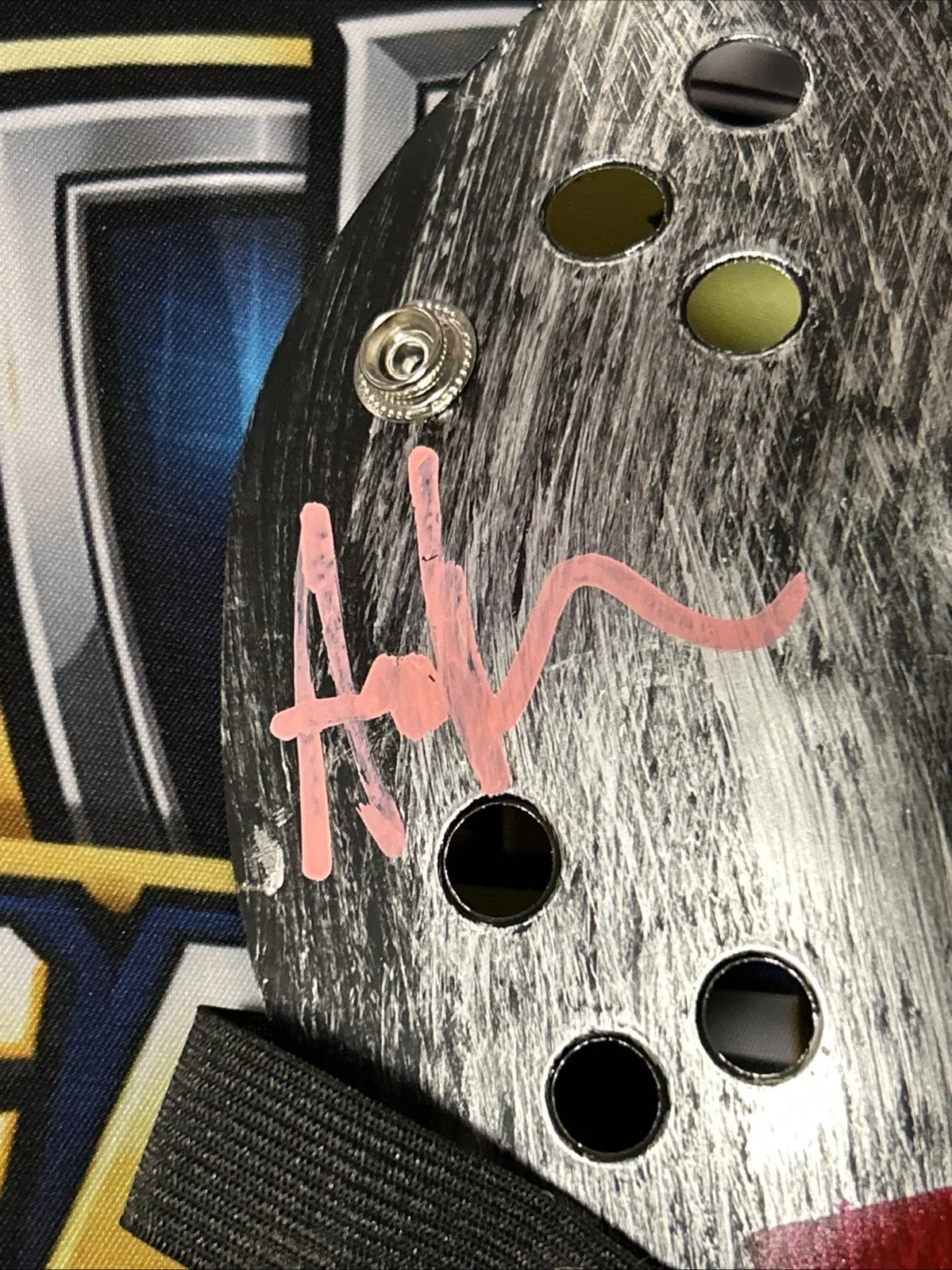 Ari Lehman — Ari Lehman Signed Autographed Jason Vorhees Mask Friday the 13th Beckett COA, изображение 2