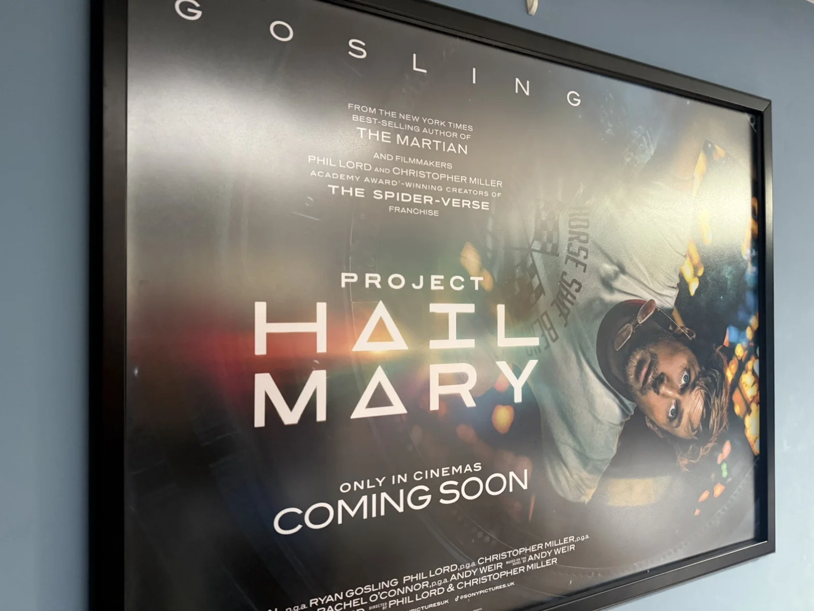 PROJECT HAIL MARY – ORIGINAL UK QUAD CINEMA POSTER – 30 x 40 – ROLLED V2, image 2