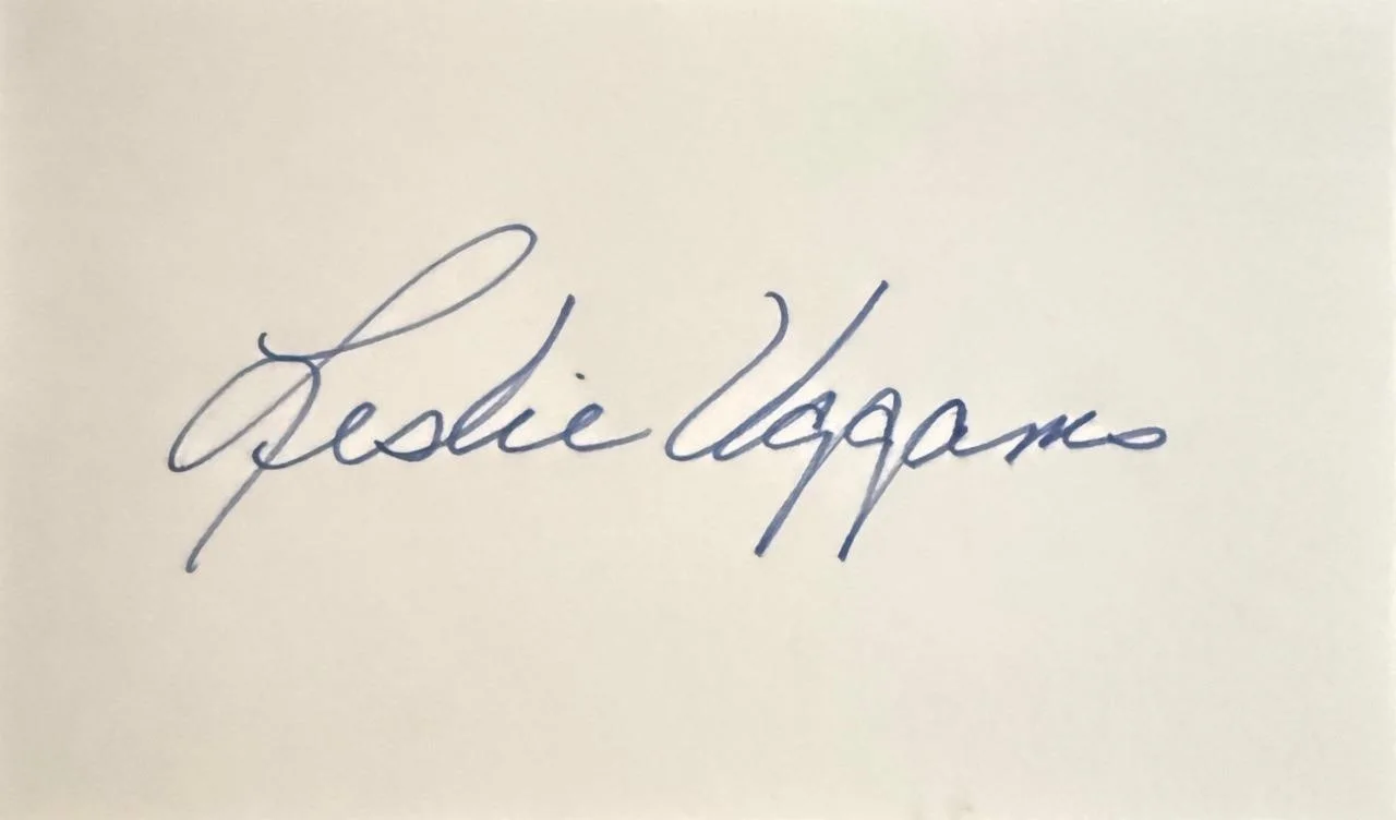 LESLIE UGGAMS HAND SIGNED AUTOGRAPH LP ALBUM w/SIGNED CARD, изображение 3