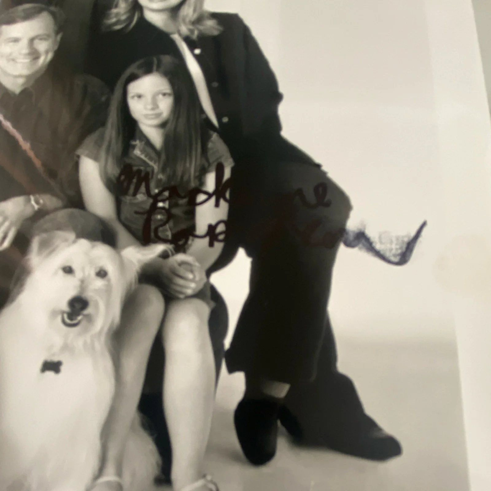 George Stults — 7th Heaven Original Cast Photo Signed by George Stults and Mackenzie Rosman, image 2