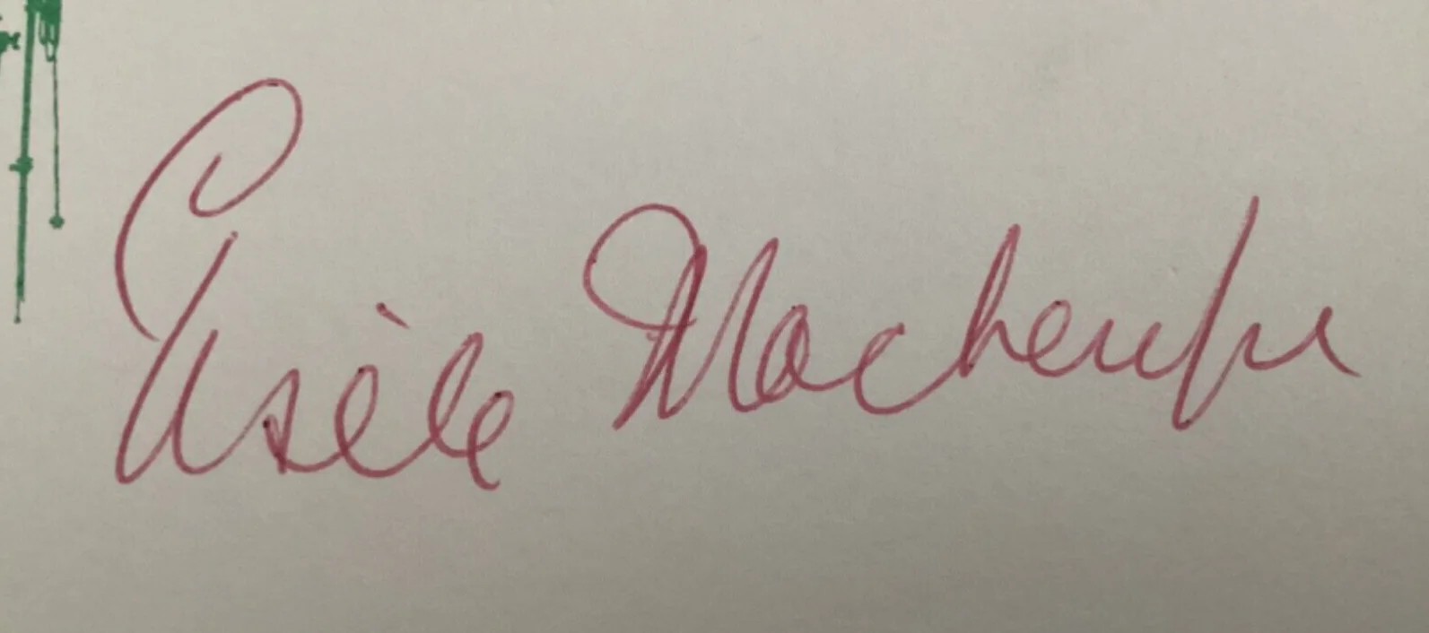 Gisele Mackenzie — Actress GEISELE MACKENZIE Personally Autographed Signed MOVIE THEATER Card FrShp, изображение 2