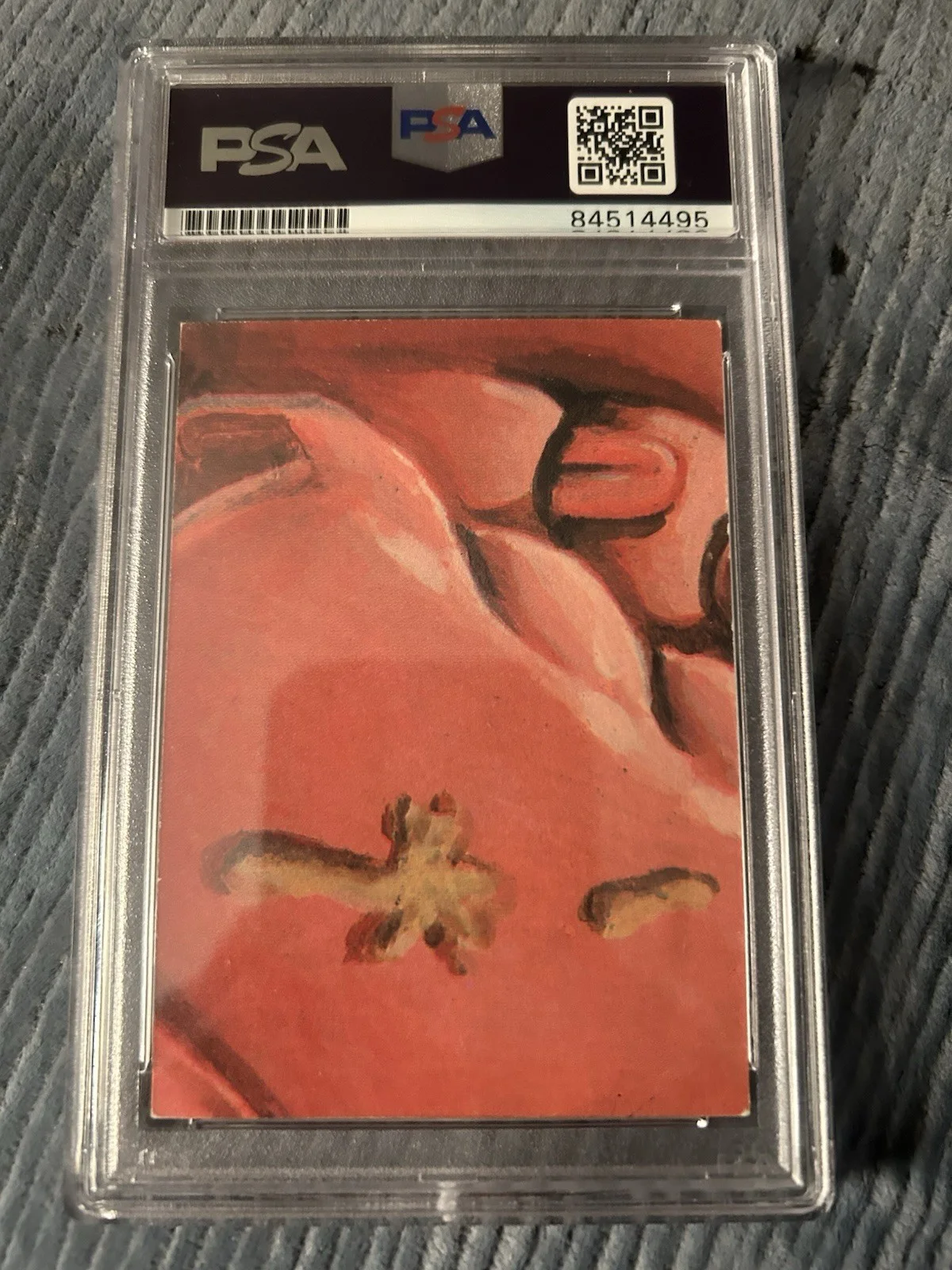 TOM BUNK — Tom Bunk Signed 1987 Topps Garbage Pail Kids Buck Puck Card PSA Authentic Slab, изображение 2