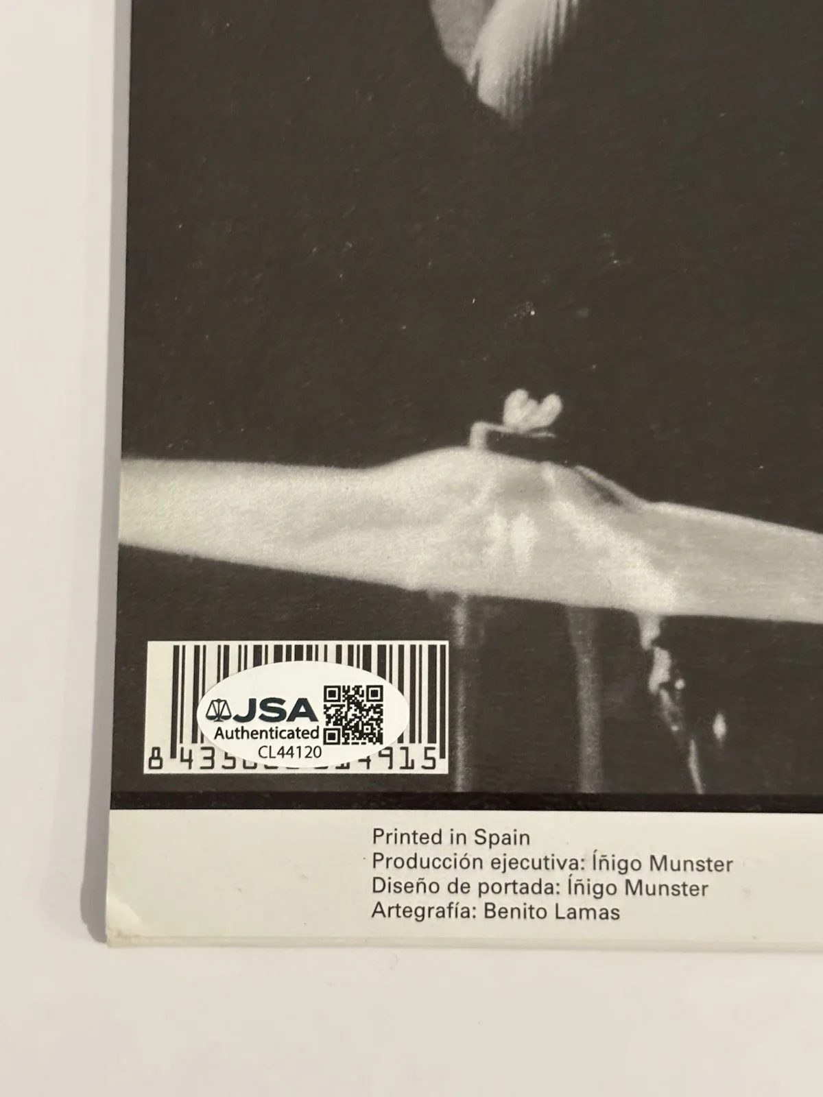 MC5 Thunder Express LP Vinyl Signed Autographed JSA COA, image 3
