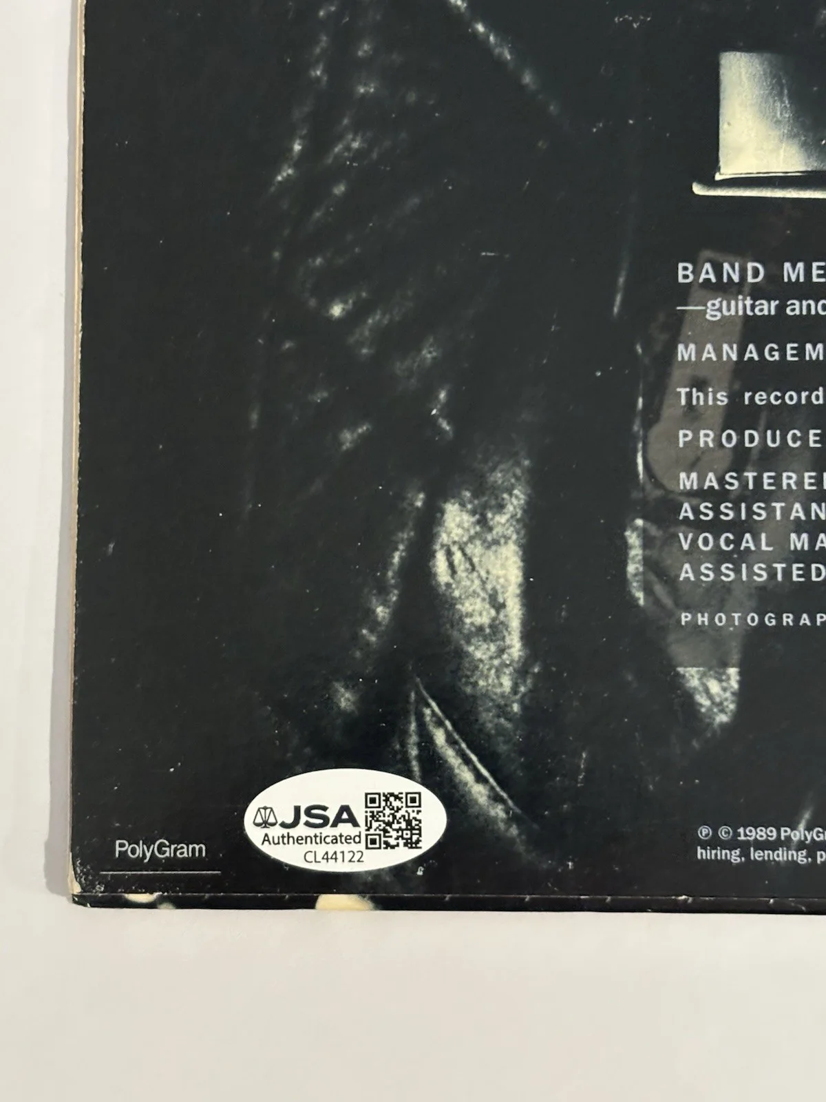 Saraya Self Titled LP Vinyl Signed Autographed JSA COA, image 3