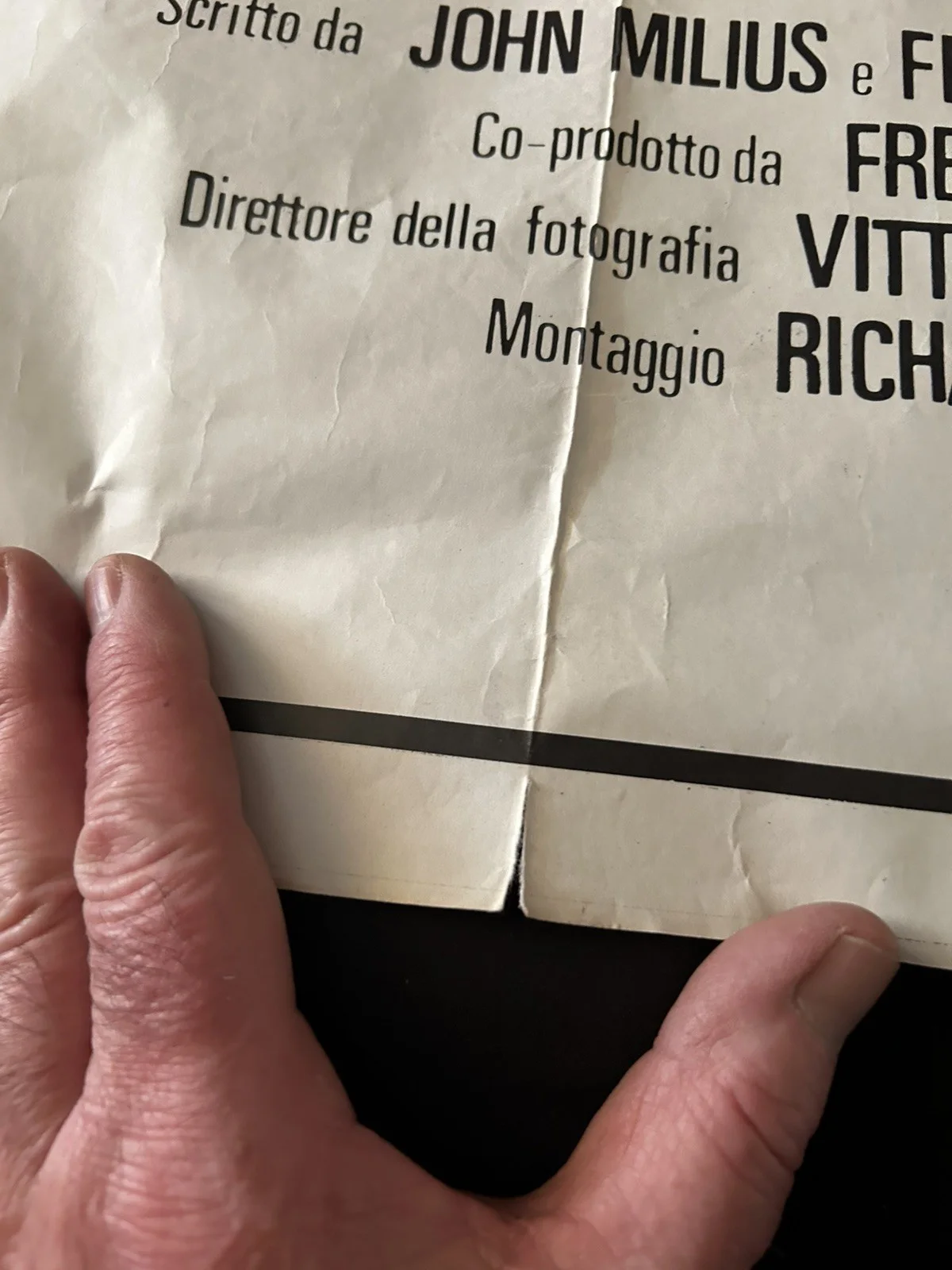 APOCALYPSE NOW Large Italian Vintage Movie Poster Original 1979, изображение 2