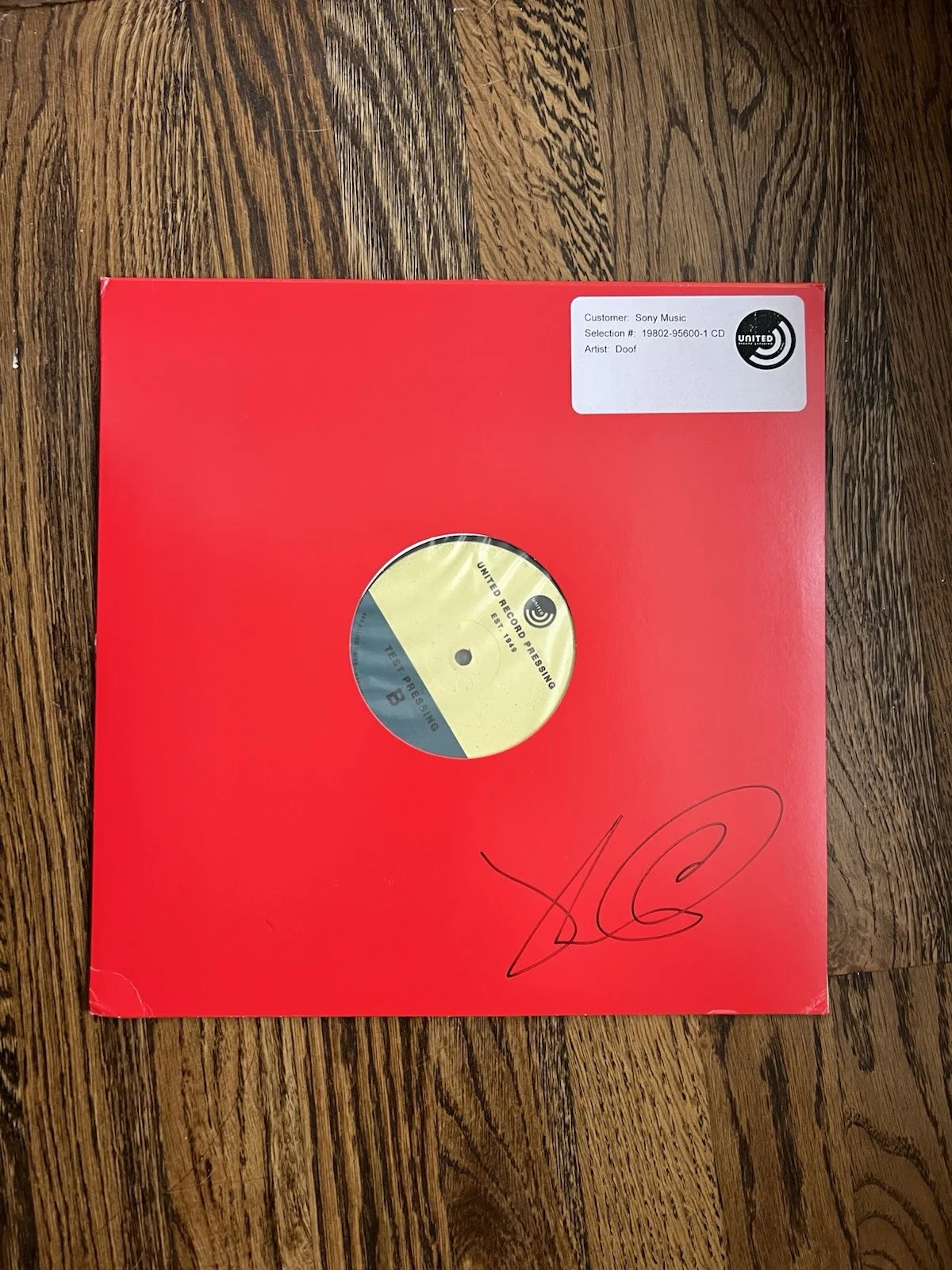 Tame Impala - Deadbeat Official Test Pressing - Disc A,B,C,D AUTOGRAPHED, image 2