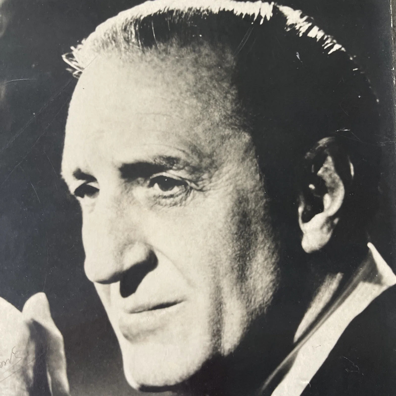 Basil Rathbone — Basil Rathbone Rare Very Early Autographed/Inscribed 14”x 11” Photo, изображение 3