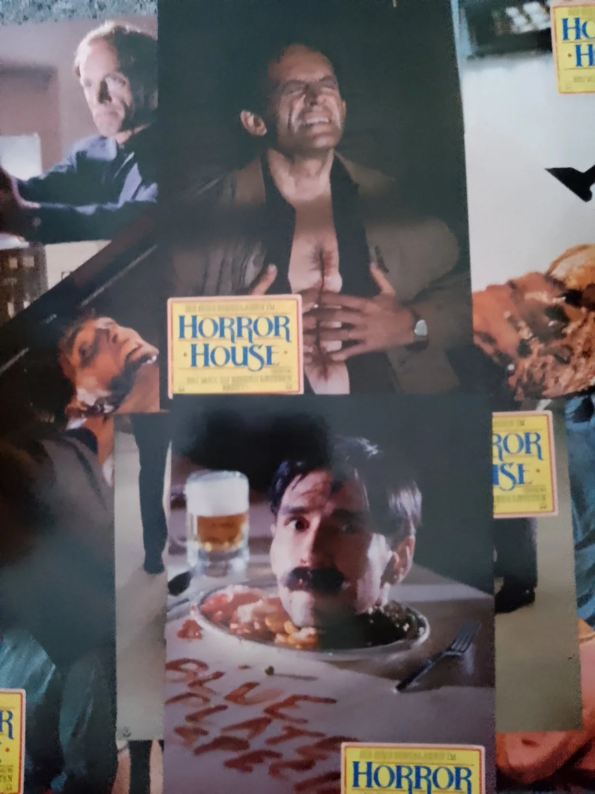 House III: HORROR HOUSE. 11 Original German 12x8 Glossy Lobby Cards/12 Others., изображение 3
