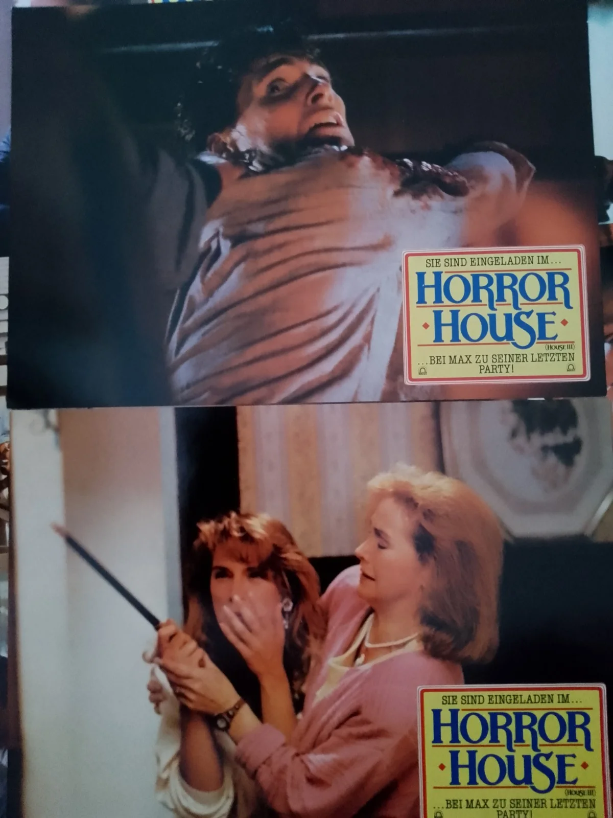 House III: HORROR HOUSE. 11 Original German 12x8 Glossy Lobby Cards/12 Others., изображение 4