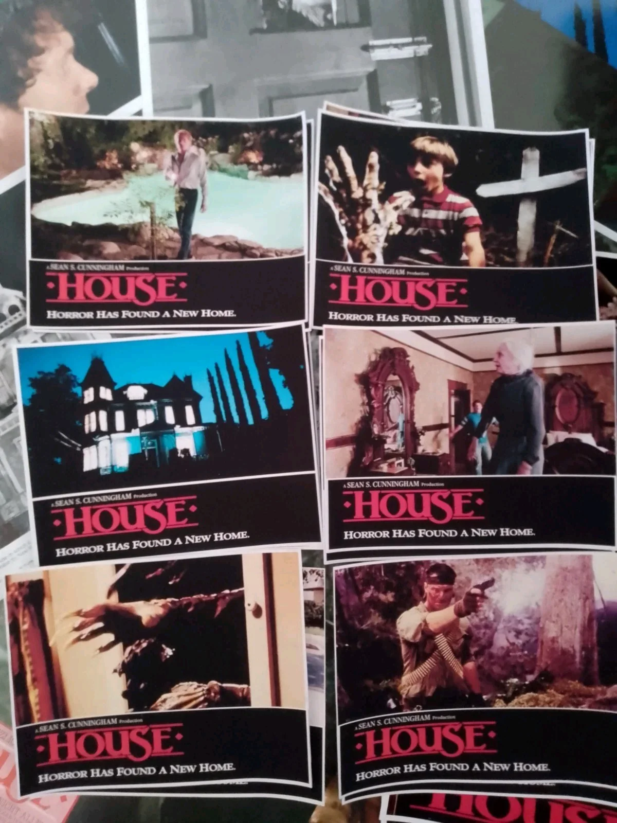 House 1985 Collection. 10 Original 12x8 Lobby Cards/3 Original Promo B&W Prints+, изображение 4