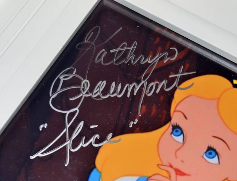 ALICE IN WONDERLAND Signed Autograph, Barbie DOLL, 1st Edition BOOK 7 Plates DVD, изображение 5