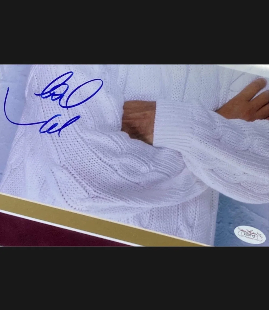 Julio Iglesias framed signed photo collage, image 2