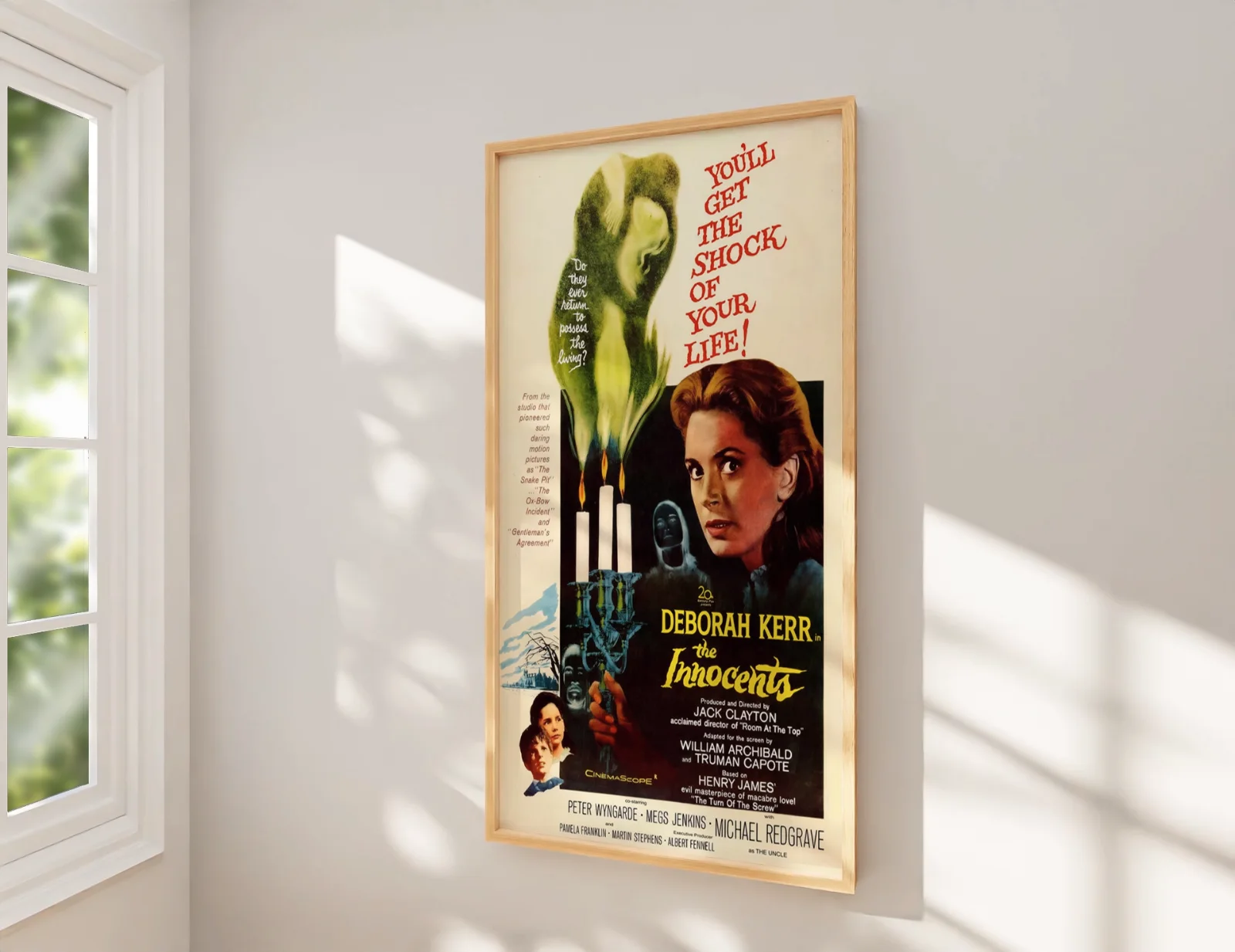 The Innocents - 1961 Supernatural Horror Restored 27.2" x 41" US One Sheet, image 2