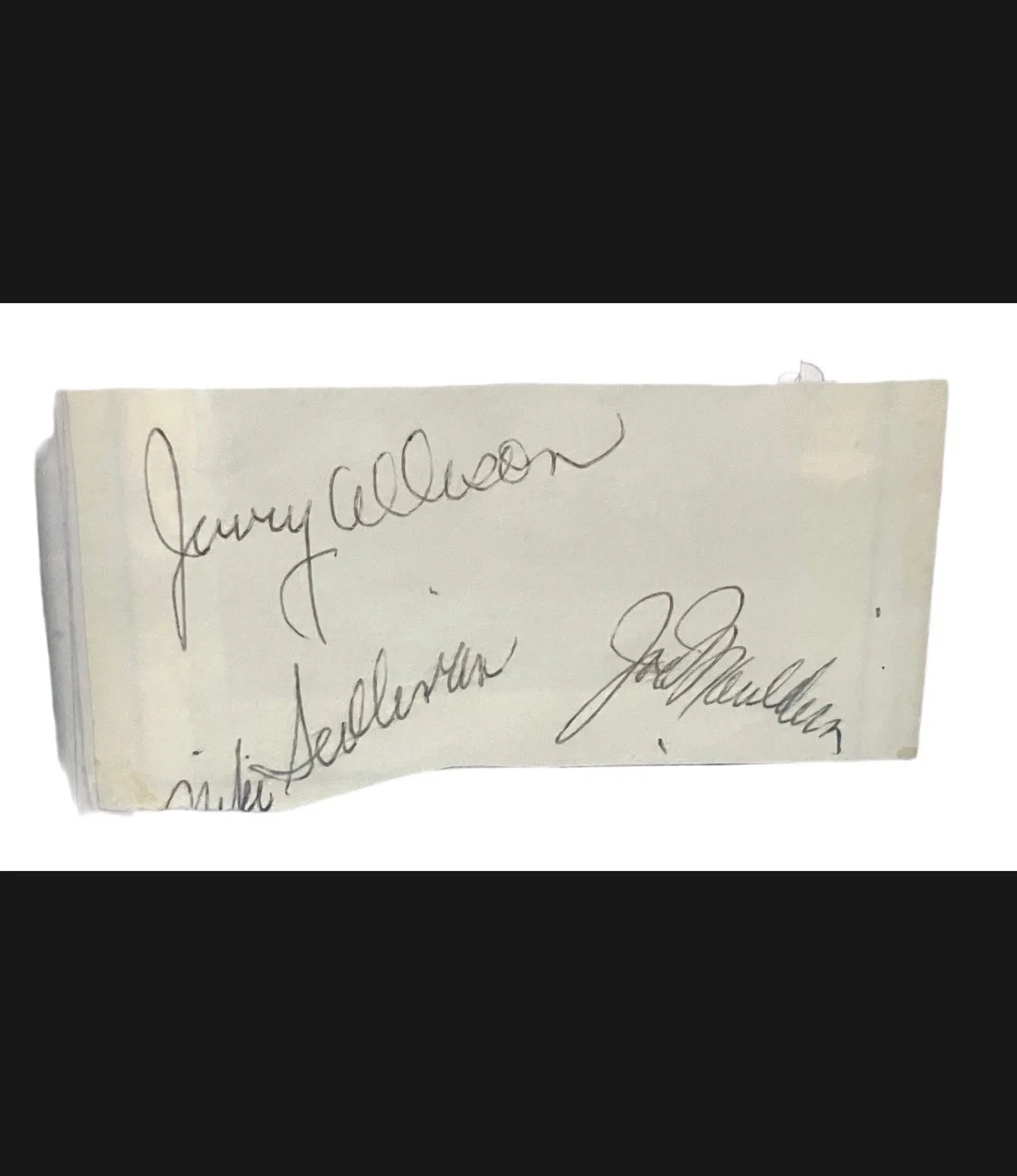 Buddy Holly Signed Framed Photo, image 3