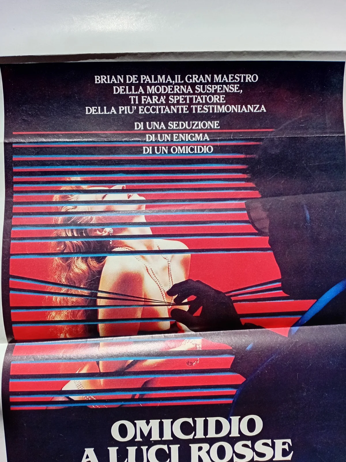 Body Double 1984 De Palma ORIGINAL Italian Locandina Poster - 59cm x 32.5cm, изображение 2