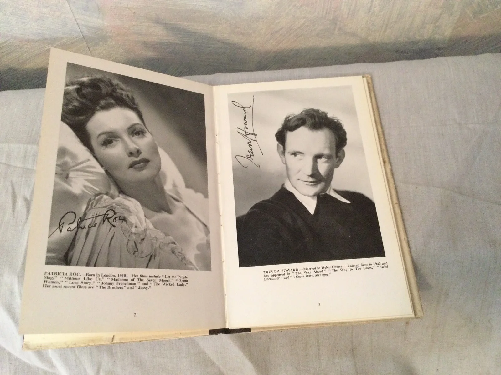 Film Portraits Book Autographed. 36 Stars, image 3
