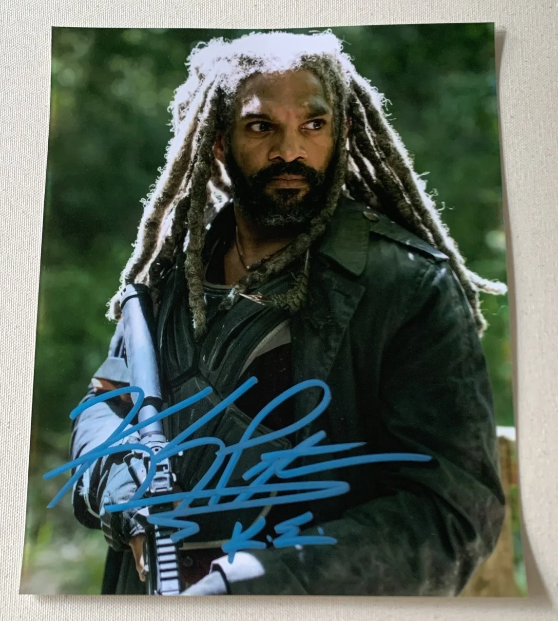 Khary Payton — The Walking Dead Khary Payton Signed Autographed 8x10 Photo *SALE*