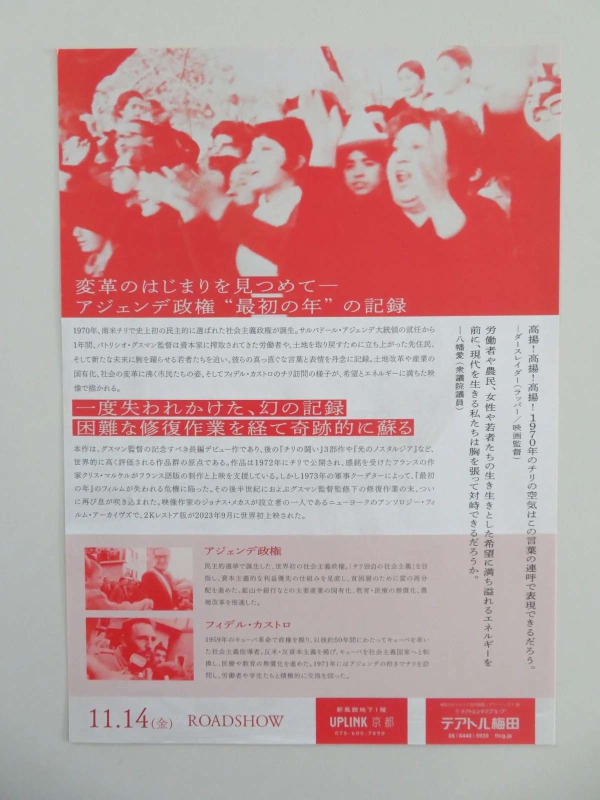El primer ano Japanese Chirashi (B5) Poster Arnoul François Périer R2023, изображение 3