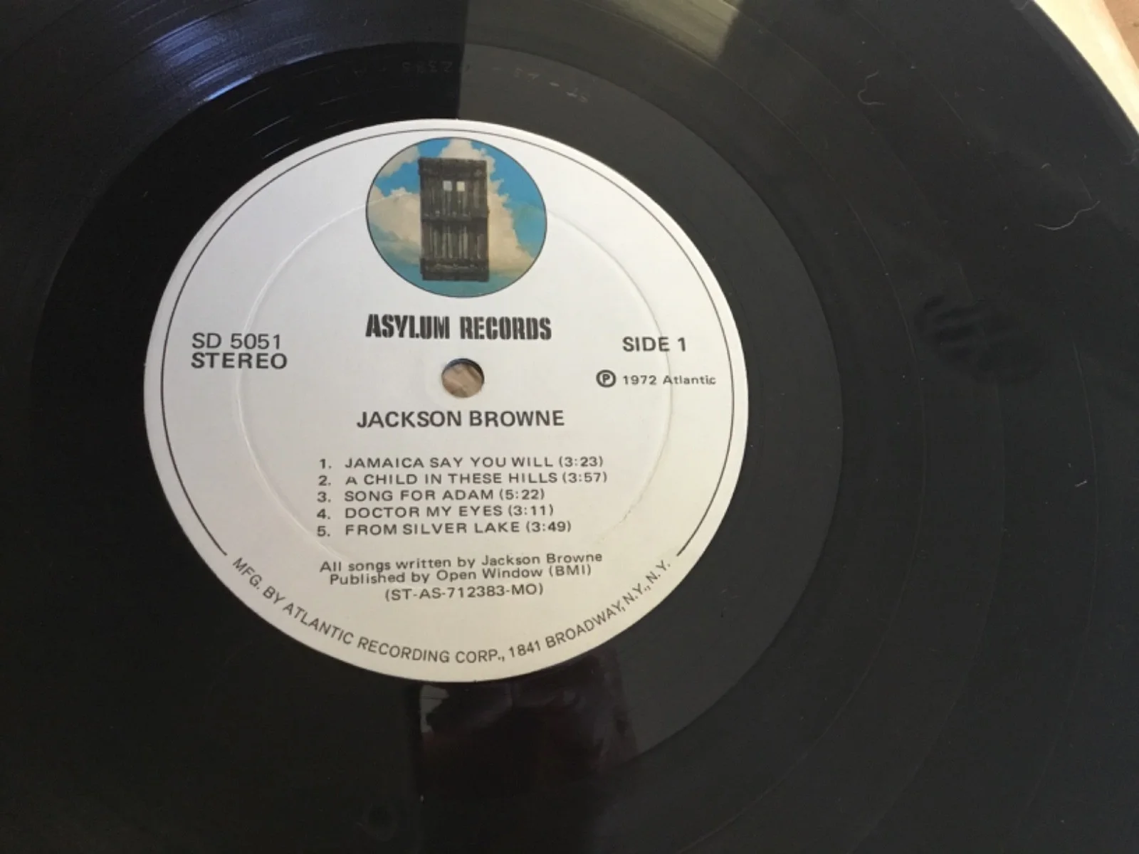 JACKSON BROWNE SIGNED ALBUM VINYL “SATURATE BEFORE USING “ AUTOGRAPHED, image 5