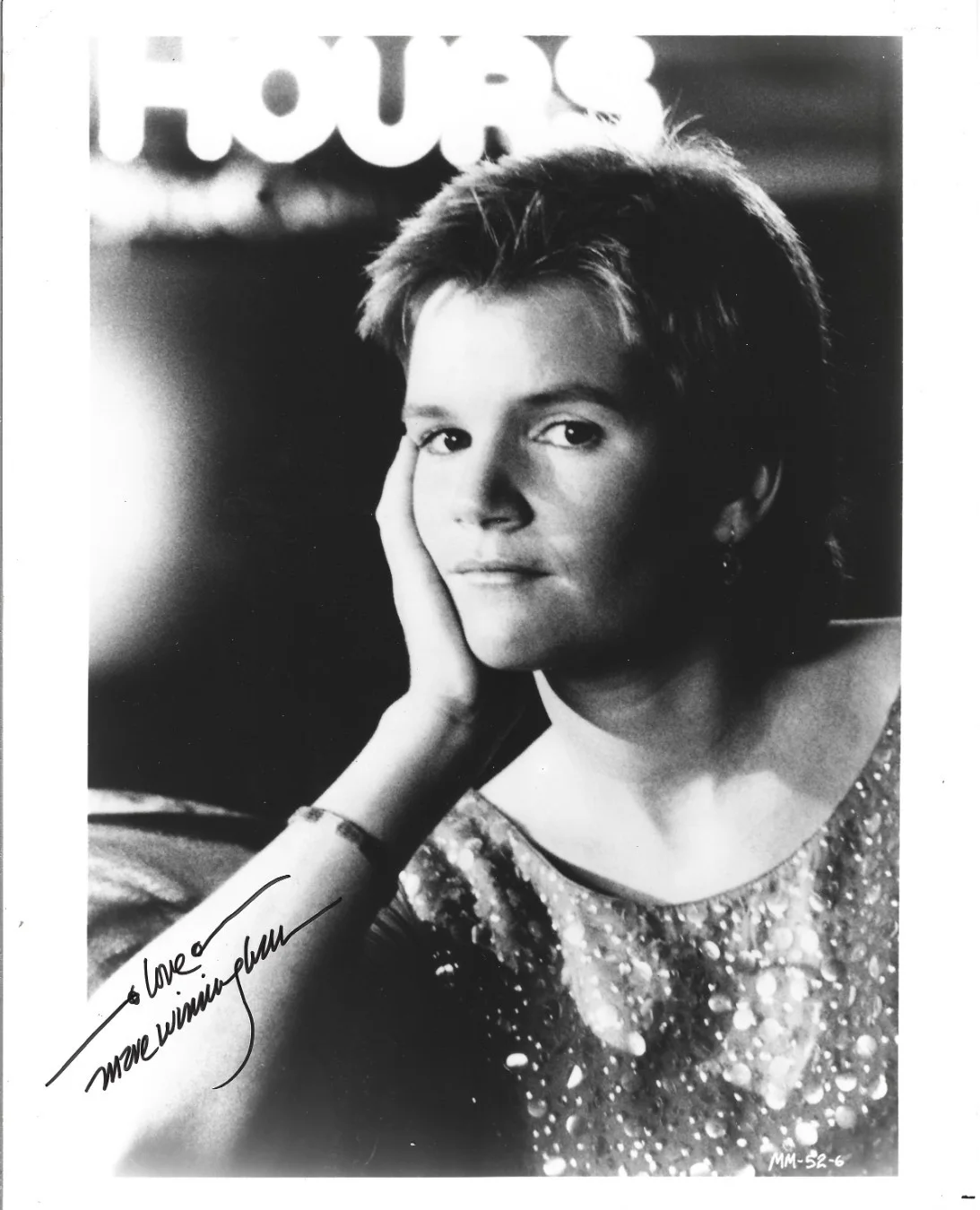Mare Winningham — Mare Winningham REAL hand SIGNED Photo COA Autographed St. Elmo's Fire actress