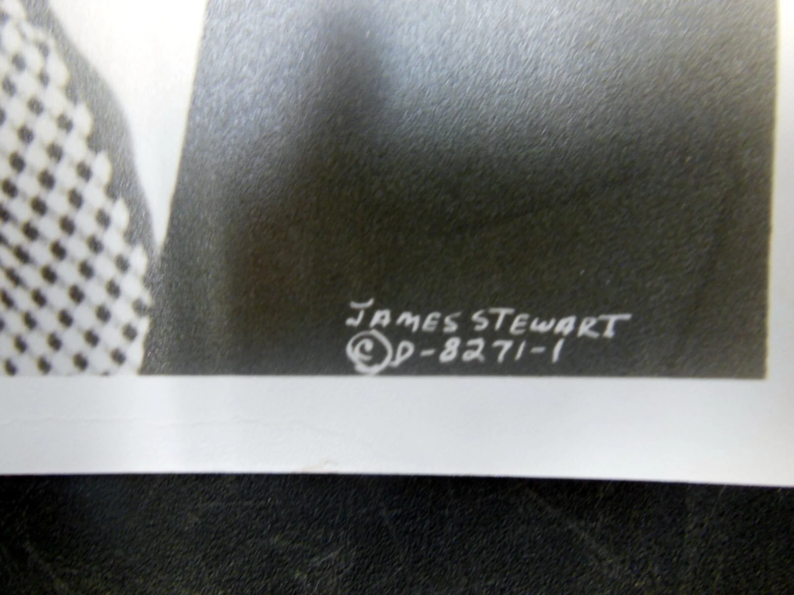 Jimmy Stewart — Rare Jimmy Stewart Vintage, All Original, Hand Signed 8x10 B&W Photo, изображение 4