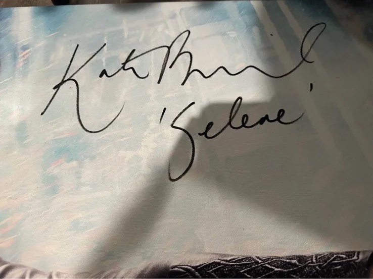 Kate Beckinsale — Kate Beckinsale Autographed Underworld 20x40 Canvas Celebrity Authentics Selene, image 2