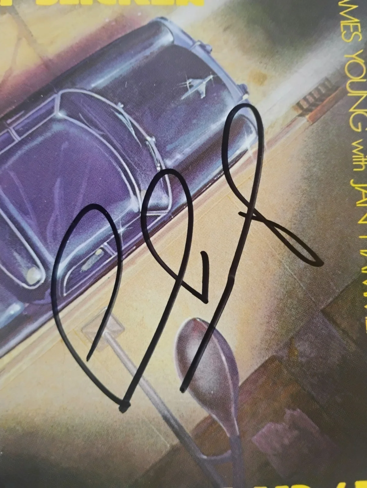 JY/City Slicker - james young - Autographed - signed - compat disc, image 2