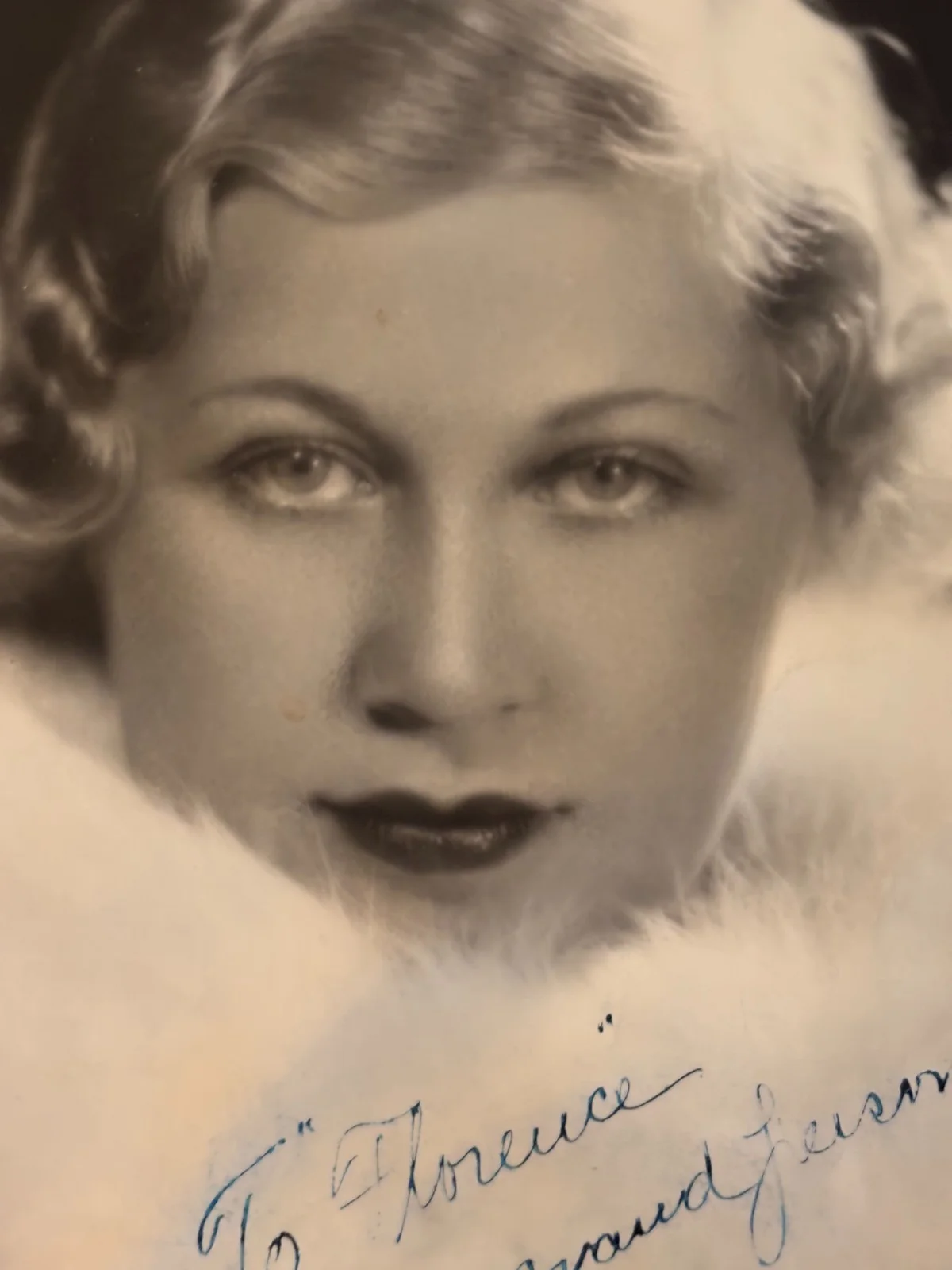 Gertrude Short Very Rare Very Early Autographed Photo 20s Telephone Girl, изображение 4