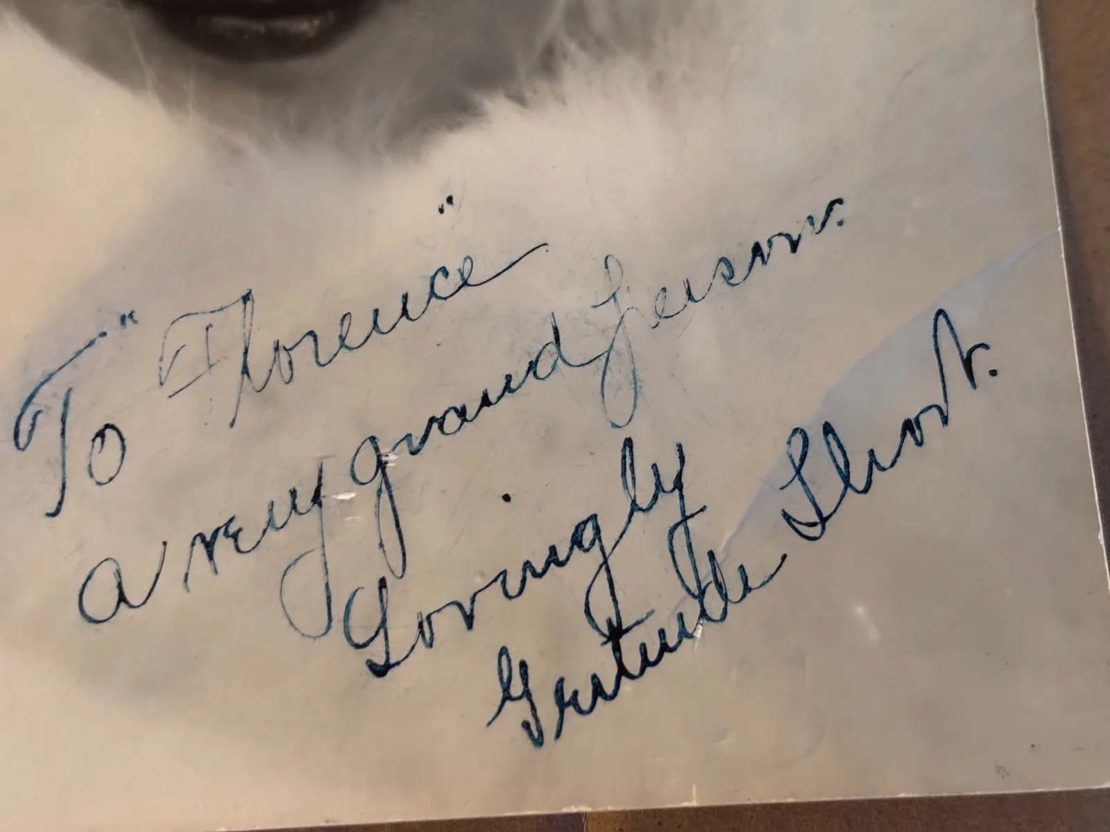 Gertrude Short Very Rare Very Early Autographed Photo 20s Telephone Girl, изображение 5