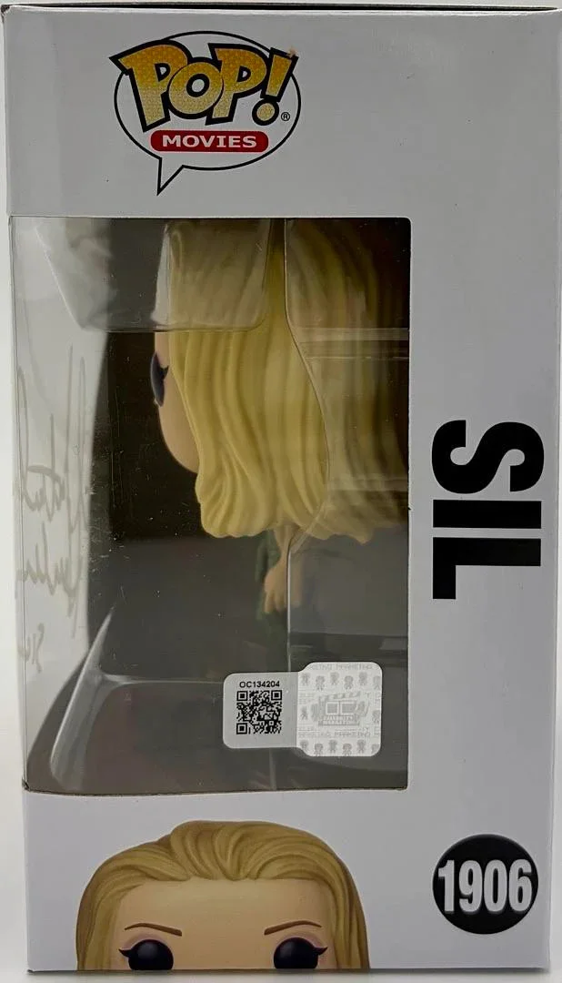 Natasha Henstridge — Natasha Henstridge signed "Sil" Funko #1906 (Species)-OC Celebrity Marketing COA, изображение 3