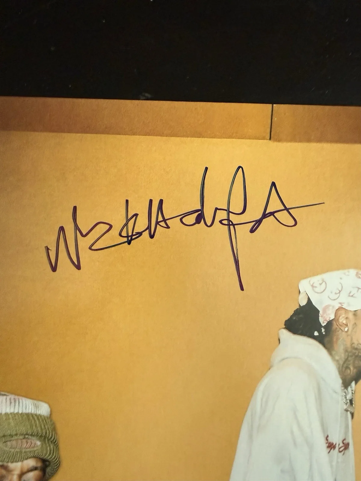 Wiz Khalifa Autograph Signed Album Vinyl Full Court Press BAS Beckett Authentic, изображение 2