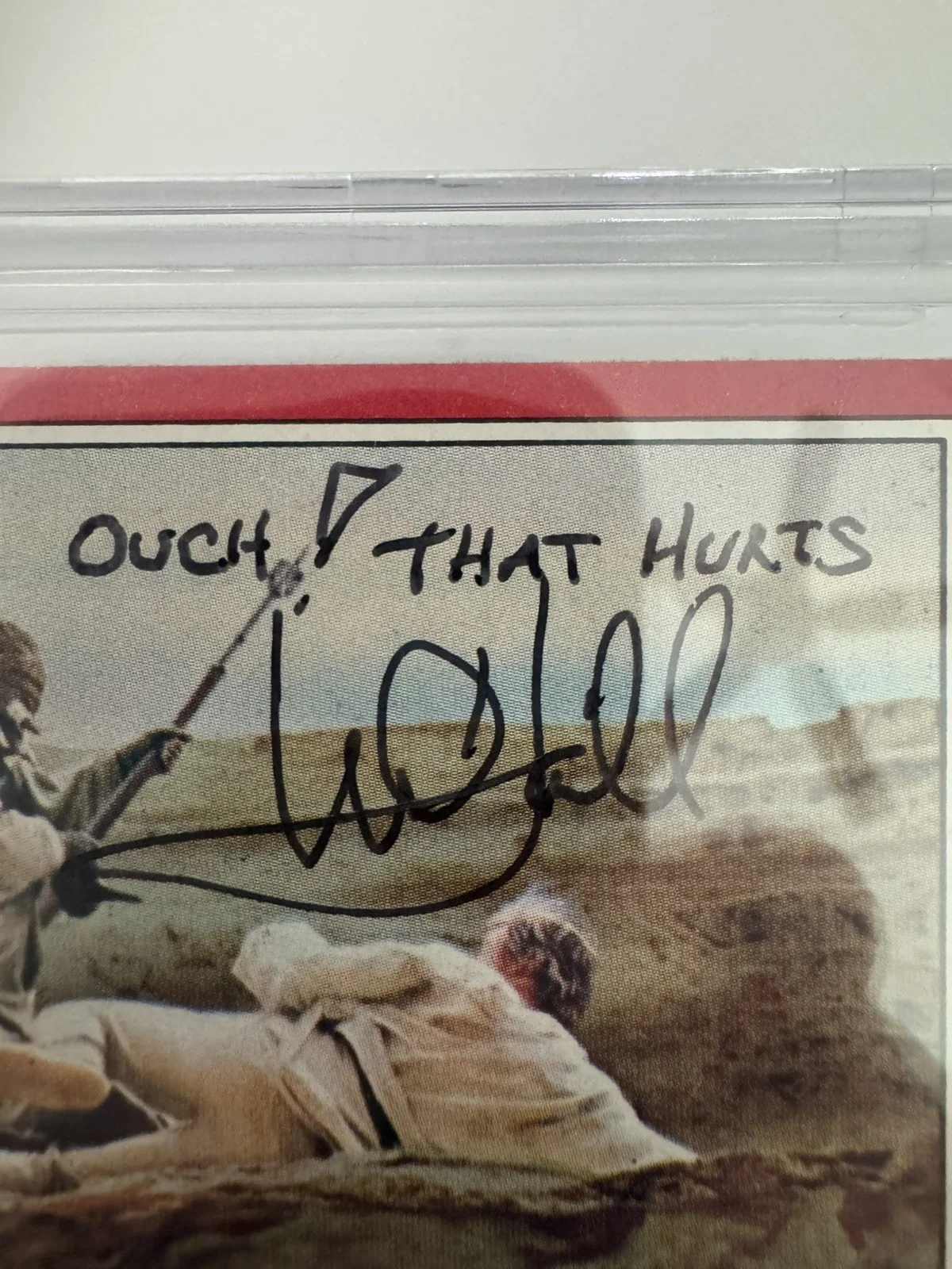 Mark Hamill — 1977 Topps Star Wars RARE Mark Hamill Signed Auto Card Beckett/DNA, изображение 2