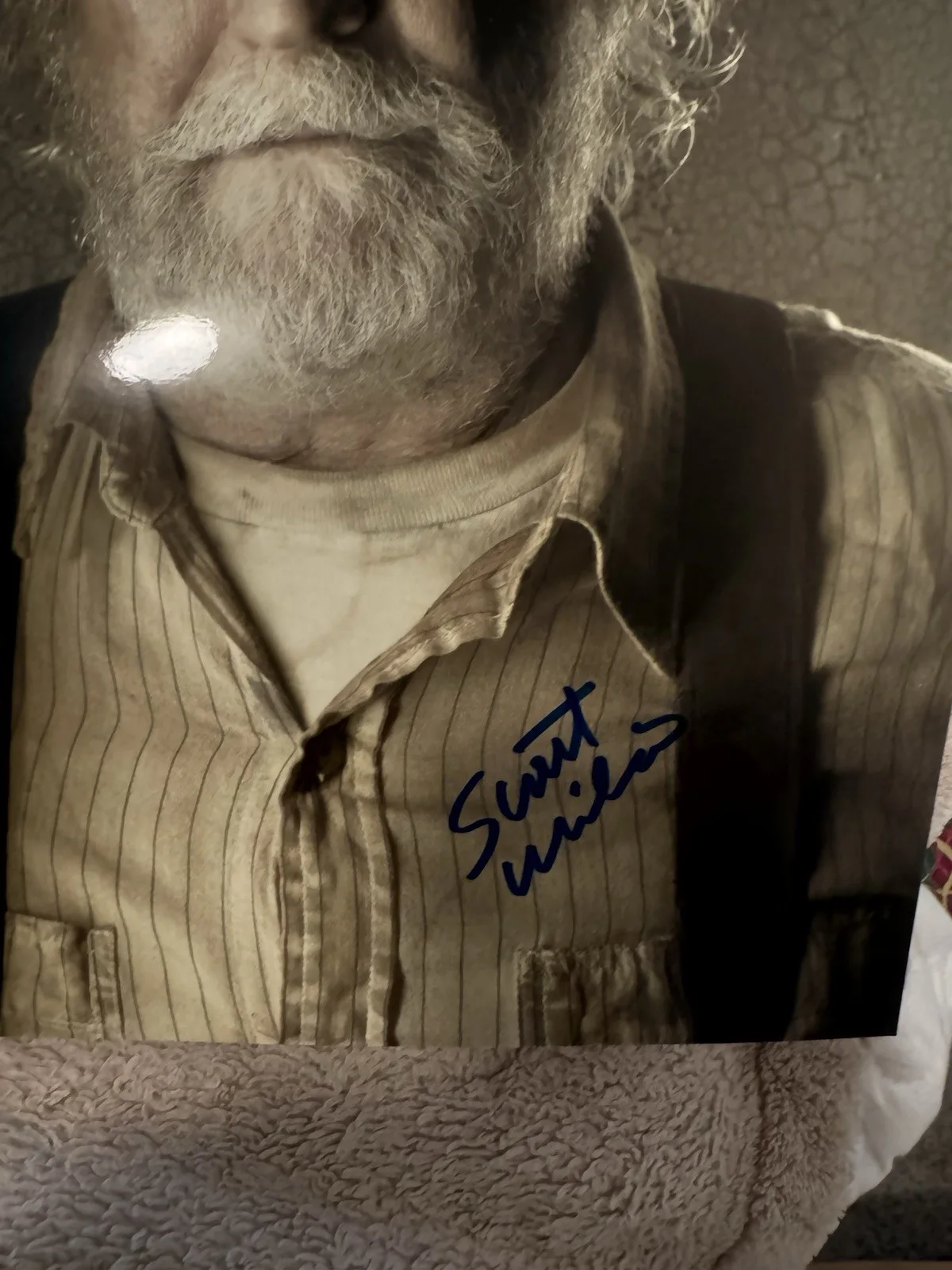 Scott Wilson — Scott Wilson The Walking dead signed photo, image 2