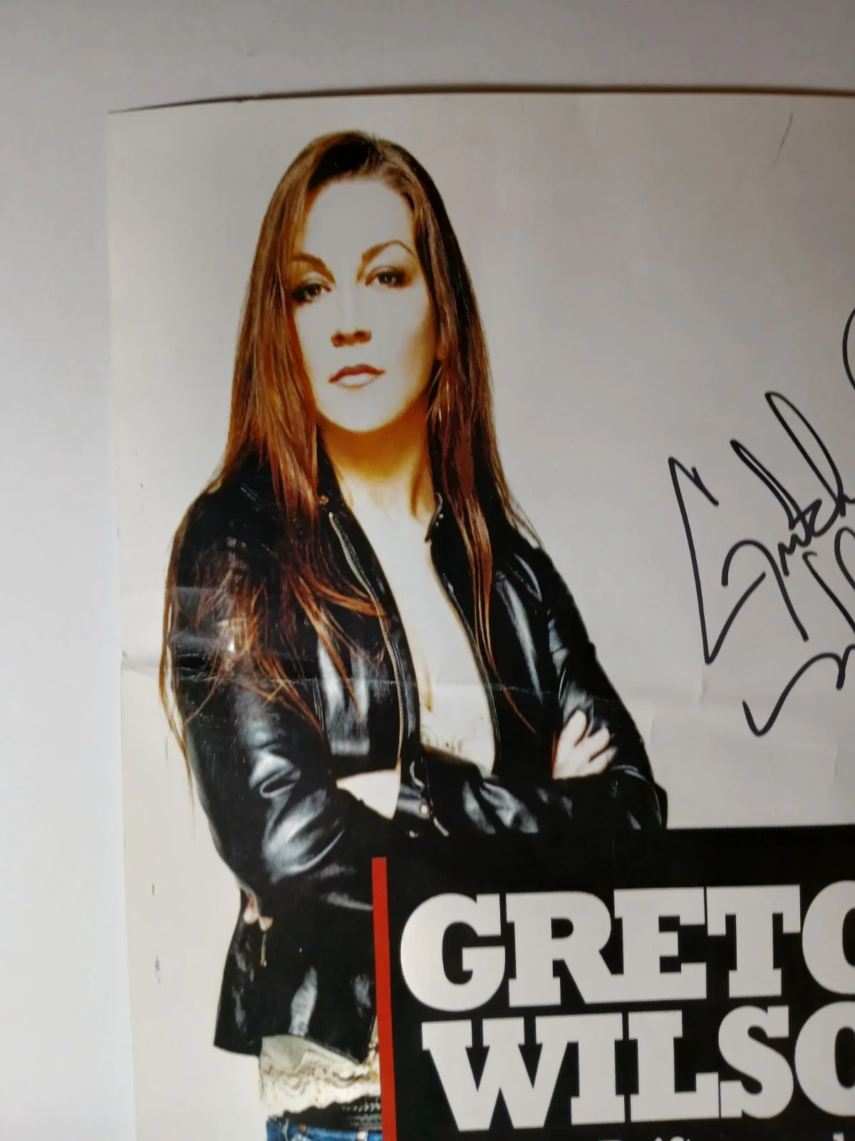 Gretchen Wilson Autographed Country Music Concert Poster Signed Concert Poster, изображение 4