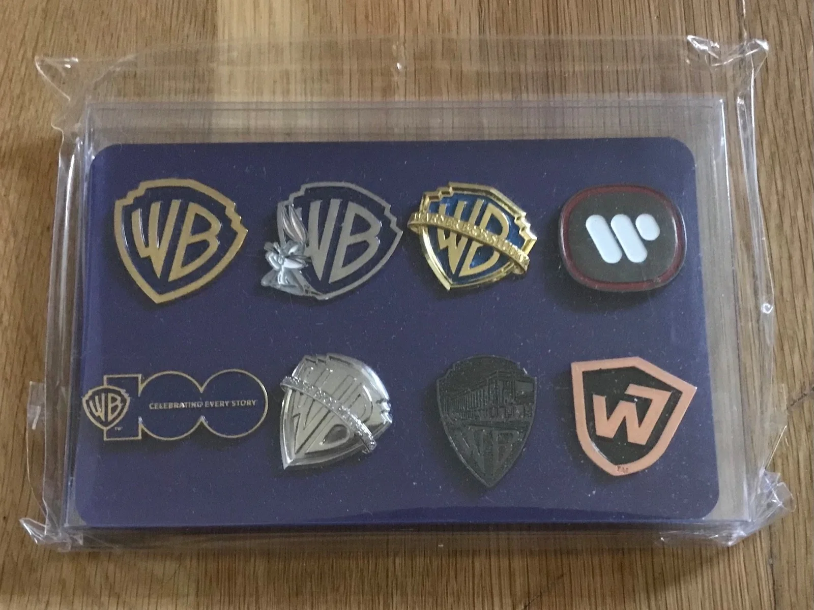 NEW 100 Years of Warner Bros. Studio Collection Limited Edition Pin Badge WB Set, image 2