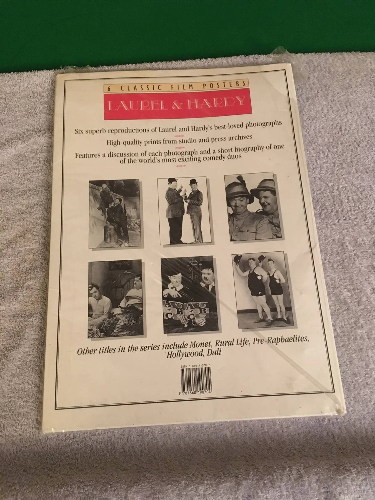 Laurel And Harby 6 Classic Film Posters - New Sealed, изображение 4