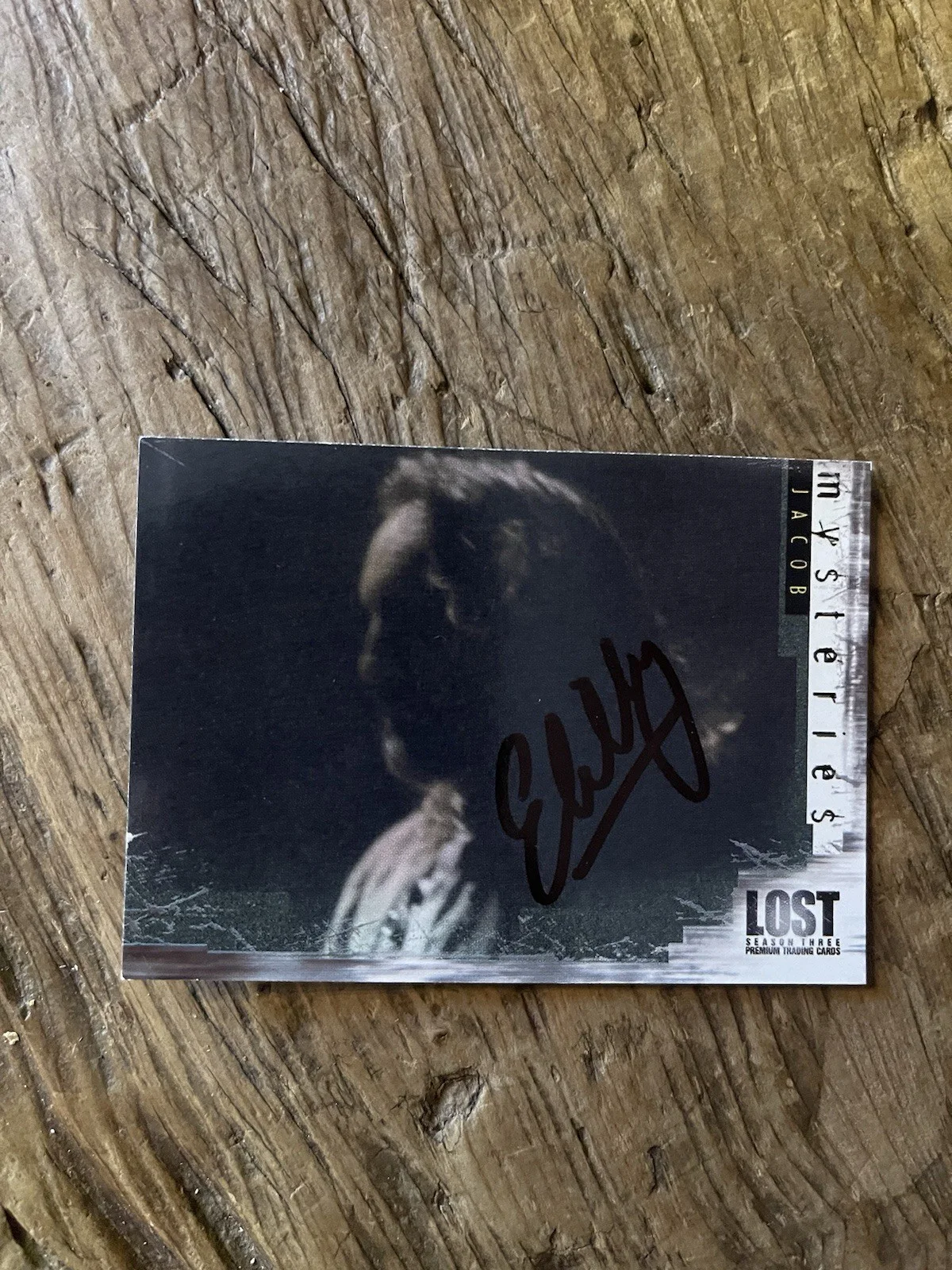 Evangeline Lilly — Evangeline Lilly, LOST Hand Signed 3X4 Trading Card. Rare, image 2