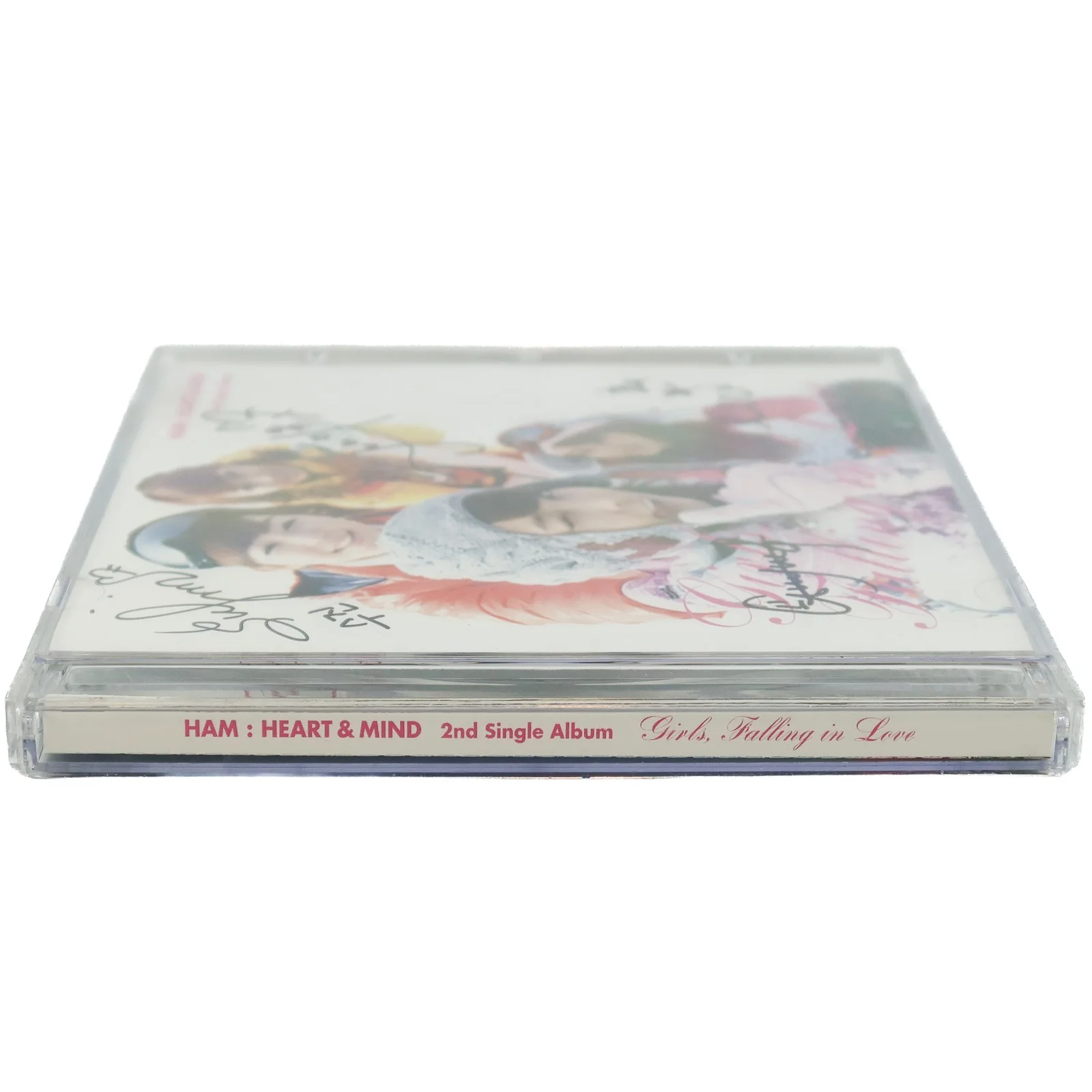 HAM - Girls Falling In Love 2nd Single Album Signed Autographed Promo CD 2009, image 4