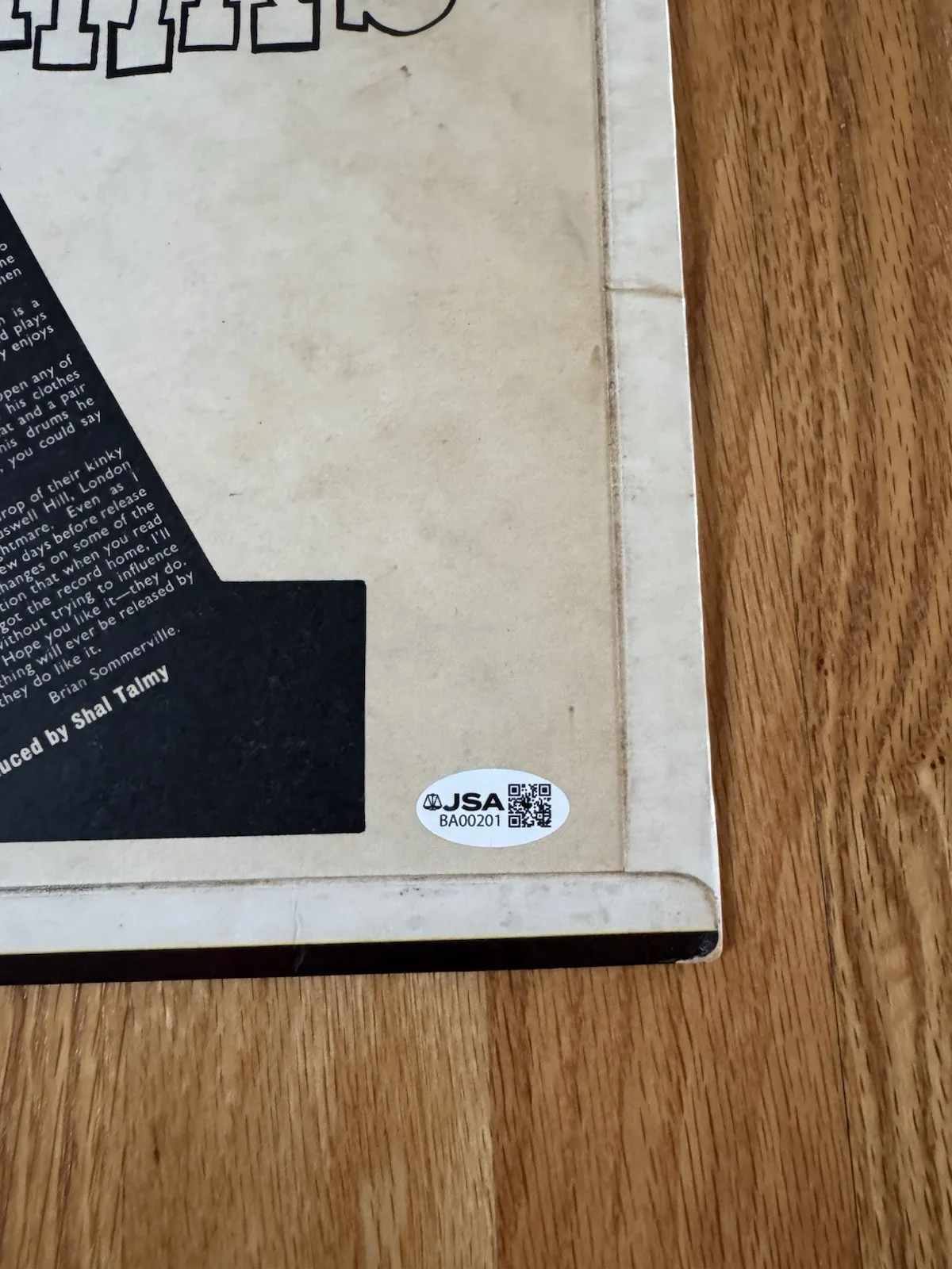 Kinks — Kinks Signed Debut Album JSA Ray Dave Davies Pete Quaife Mick Avory In Ballpoint, изображение 5