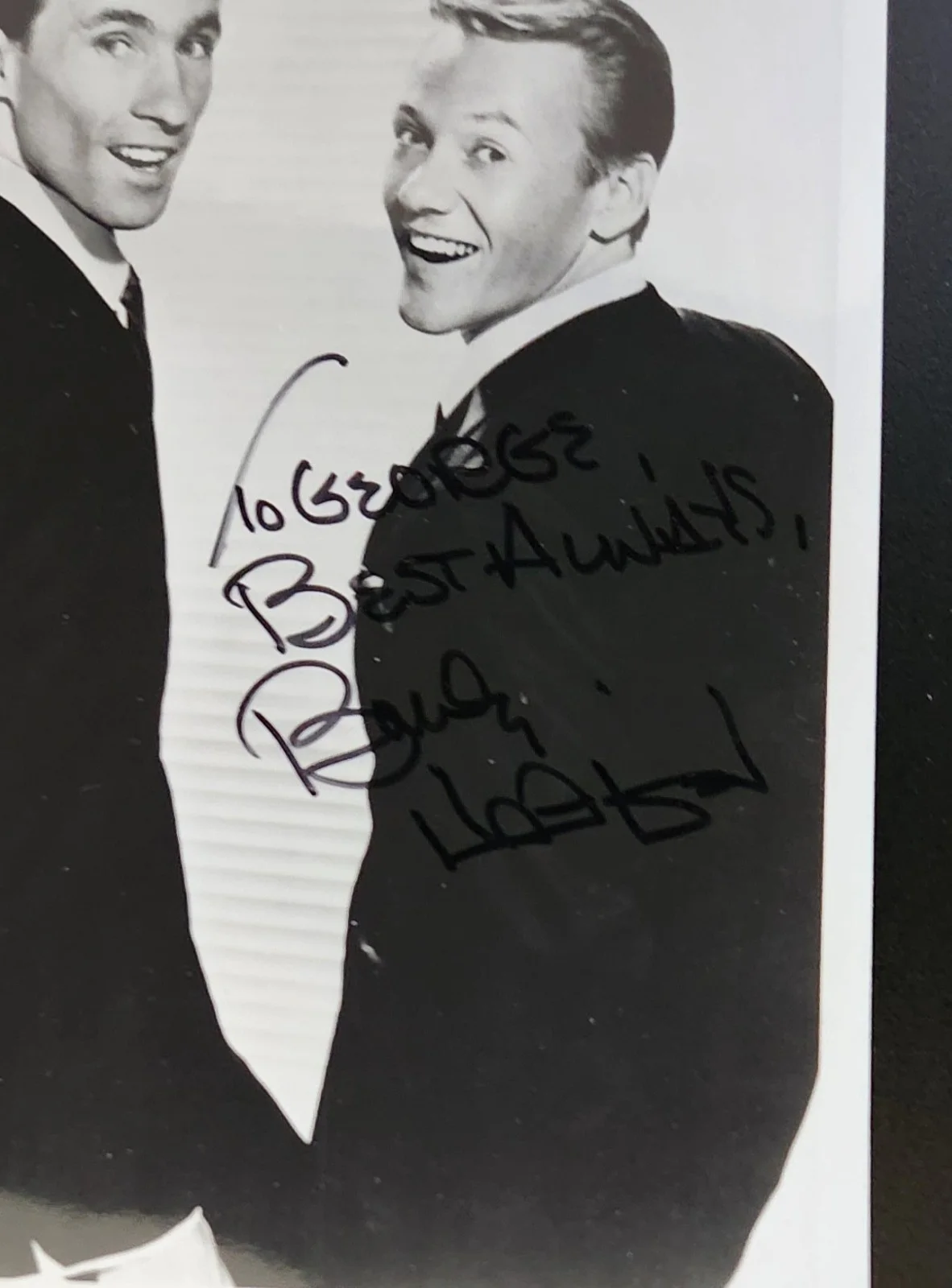 RIGHTEOUS BROTHERS signed 8x10 BILL MEDLEY & BOBBY HATFIELD - Unchained Melody, изображение 2