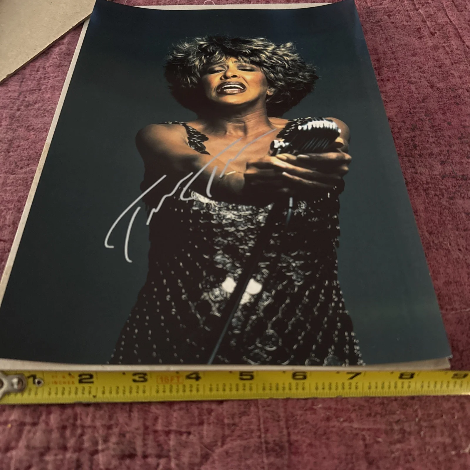 TINA TURNER Autographed signed photo, image 3