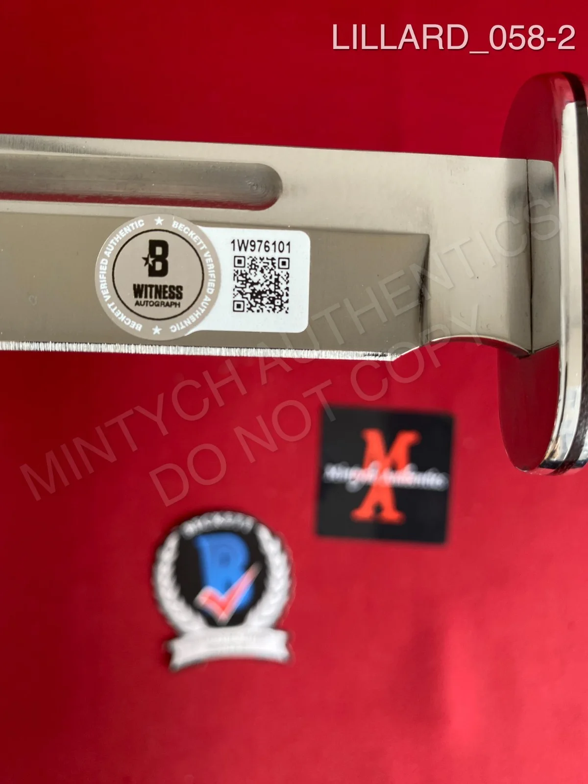Matthew Lillard — Matthew Lillard autographed signed Buck 120 knife Scream Ghostface Beckett COA, изображение 2