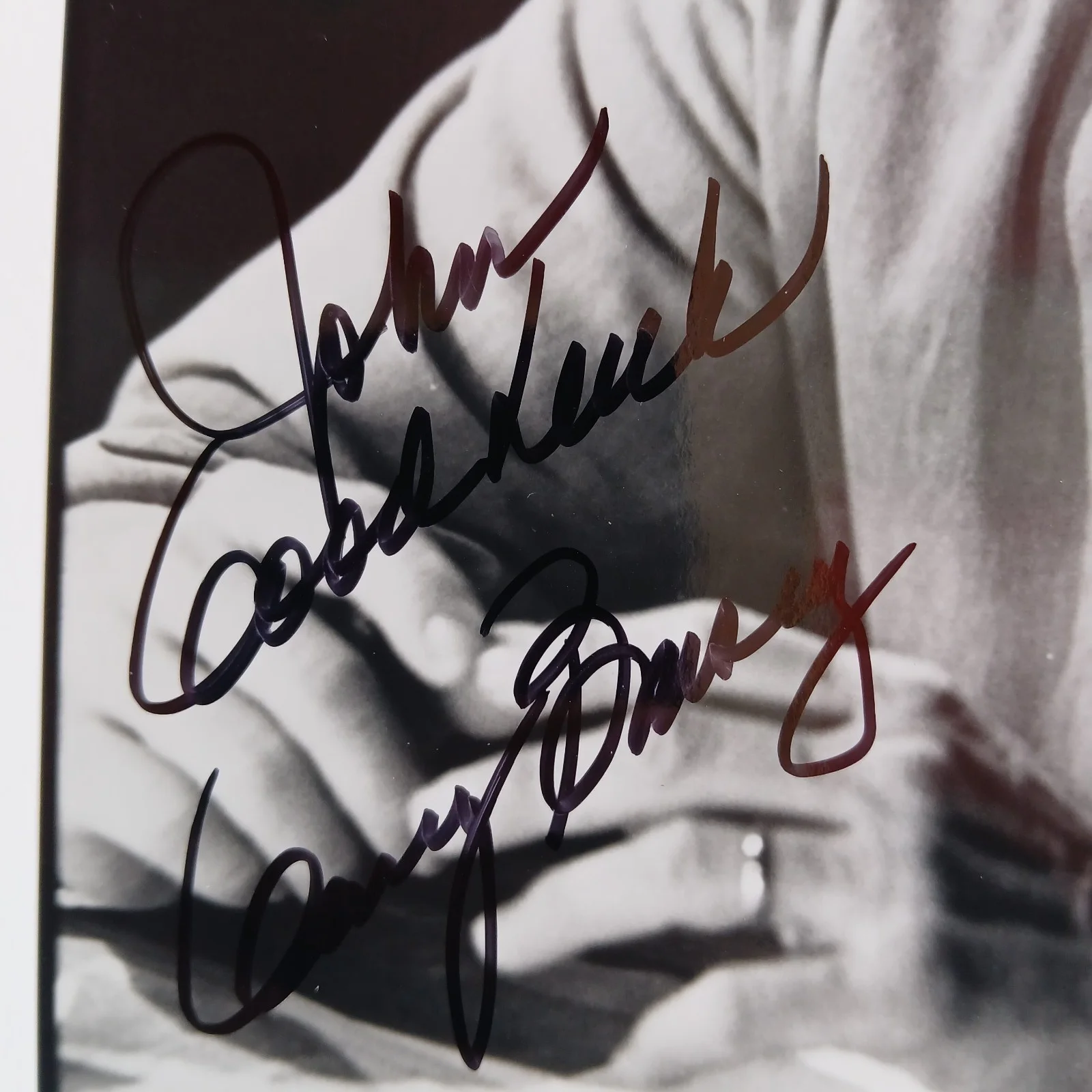 gary busey — gary busey signed the fiirm 8x10 photo point break lethal weapon dc cab actor, image 2